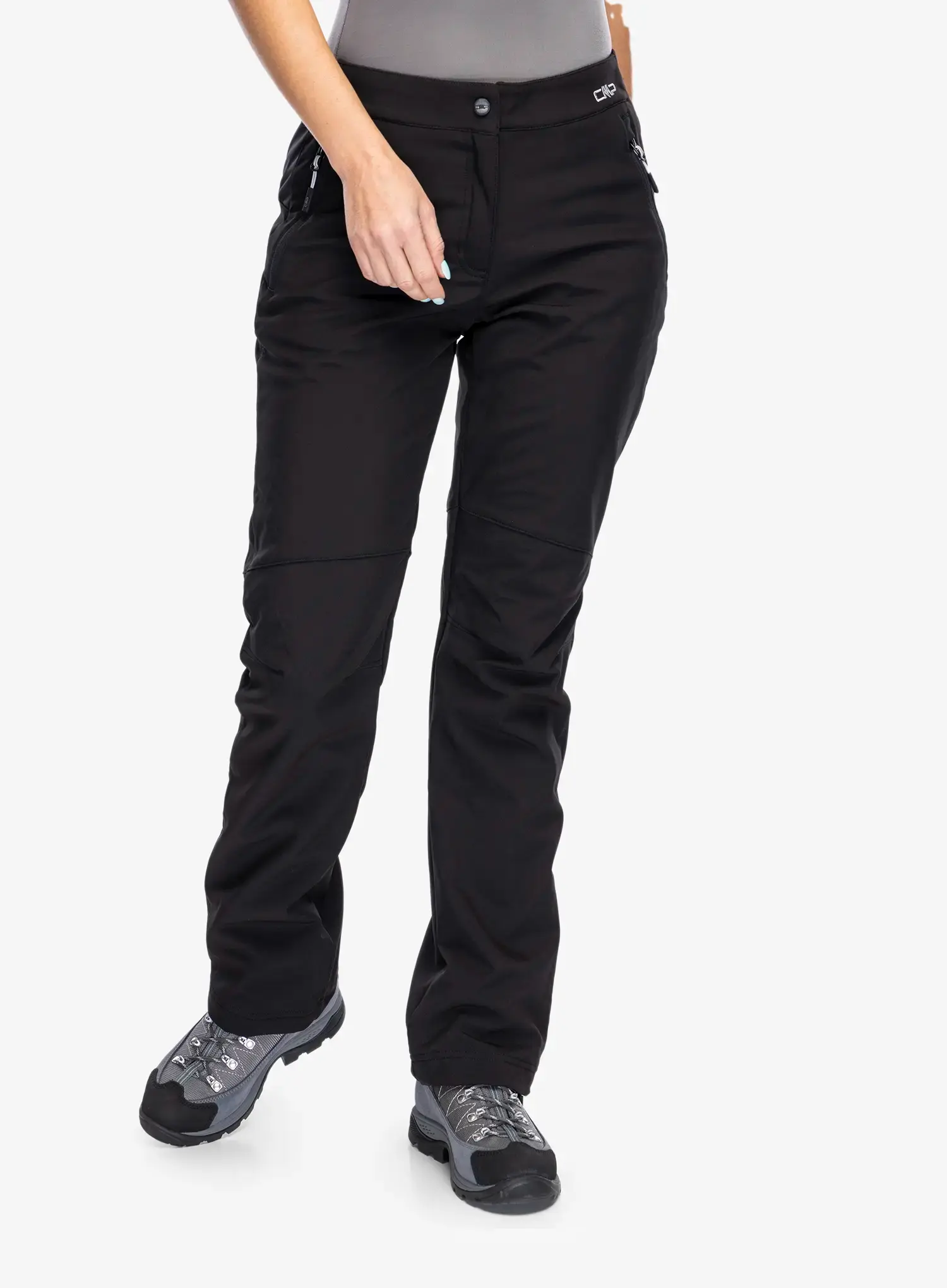Ženske pohodniške hlače CMP June Long Pant - nero