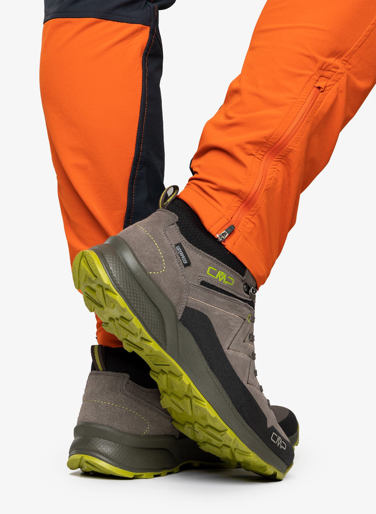 Pohodniški čevlji CMP Kaleepso Mid Hiking Shoe WP - militare
