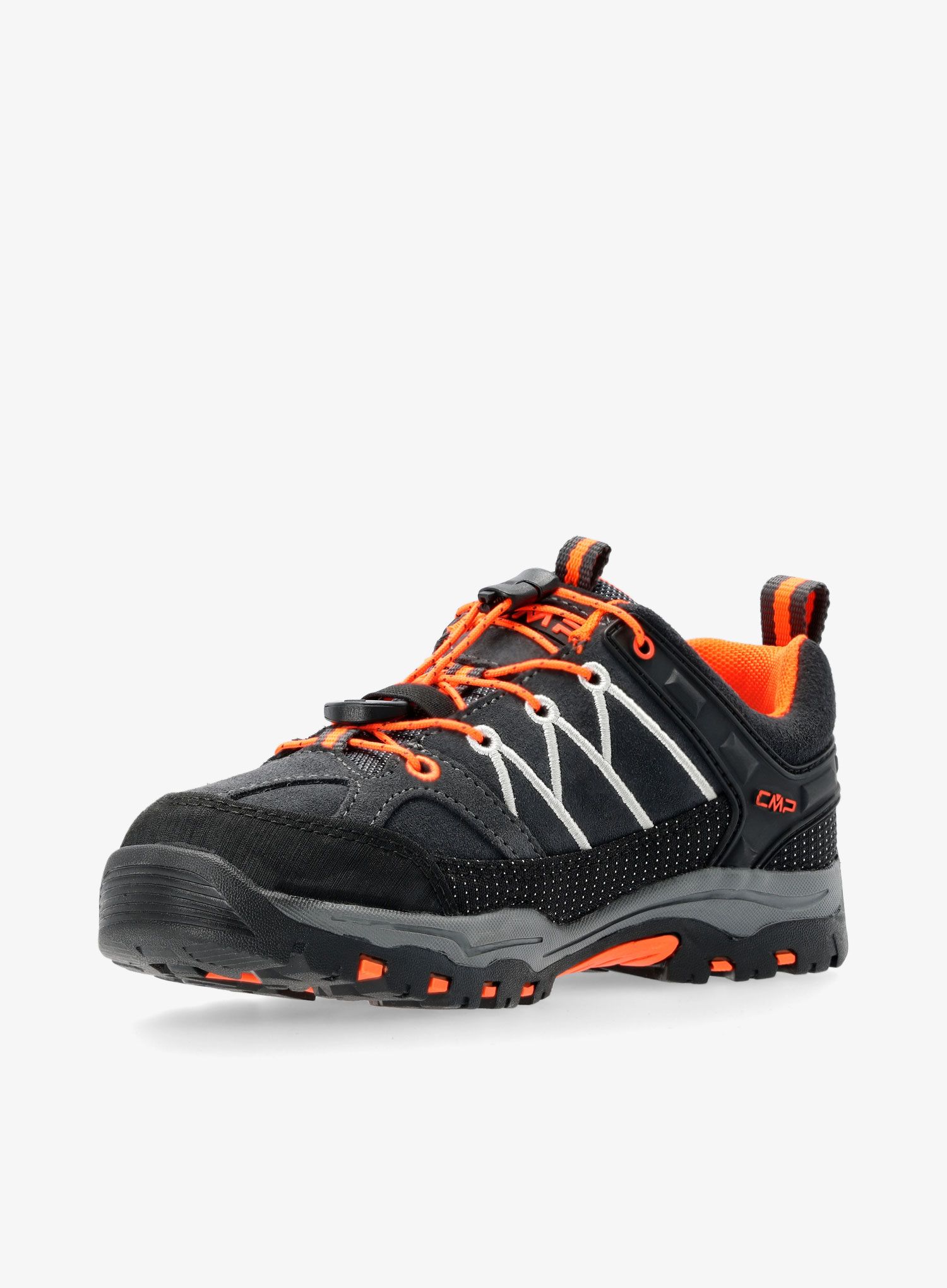 Otroška obutev CMP Kids Rigel Low Trekking Shoes Wp - antracite-flash orange