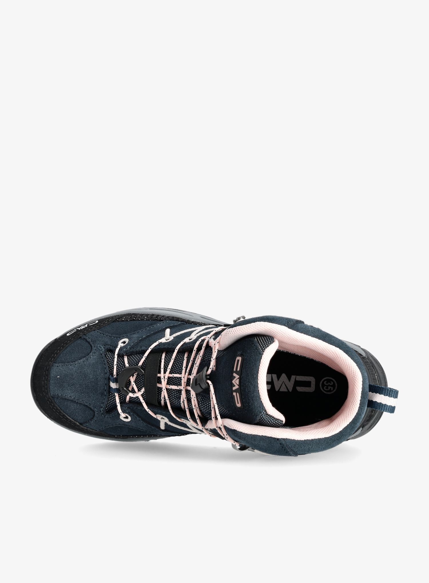 Otroška obutev CMP Kids Rigel Mid Trekking Shoe Wp - asphalt/rose