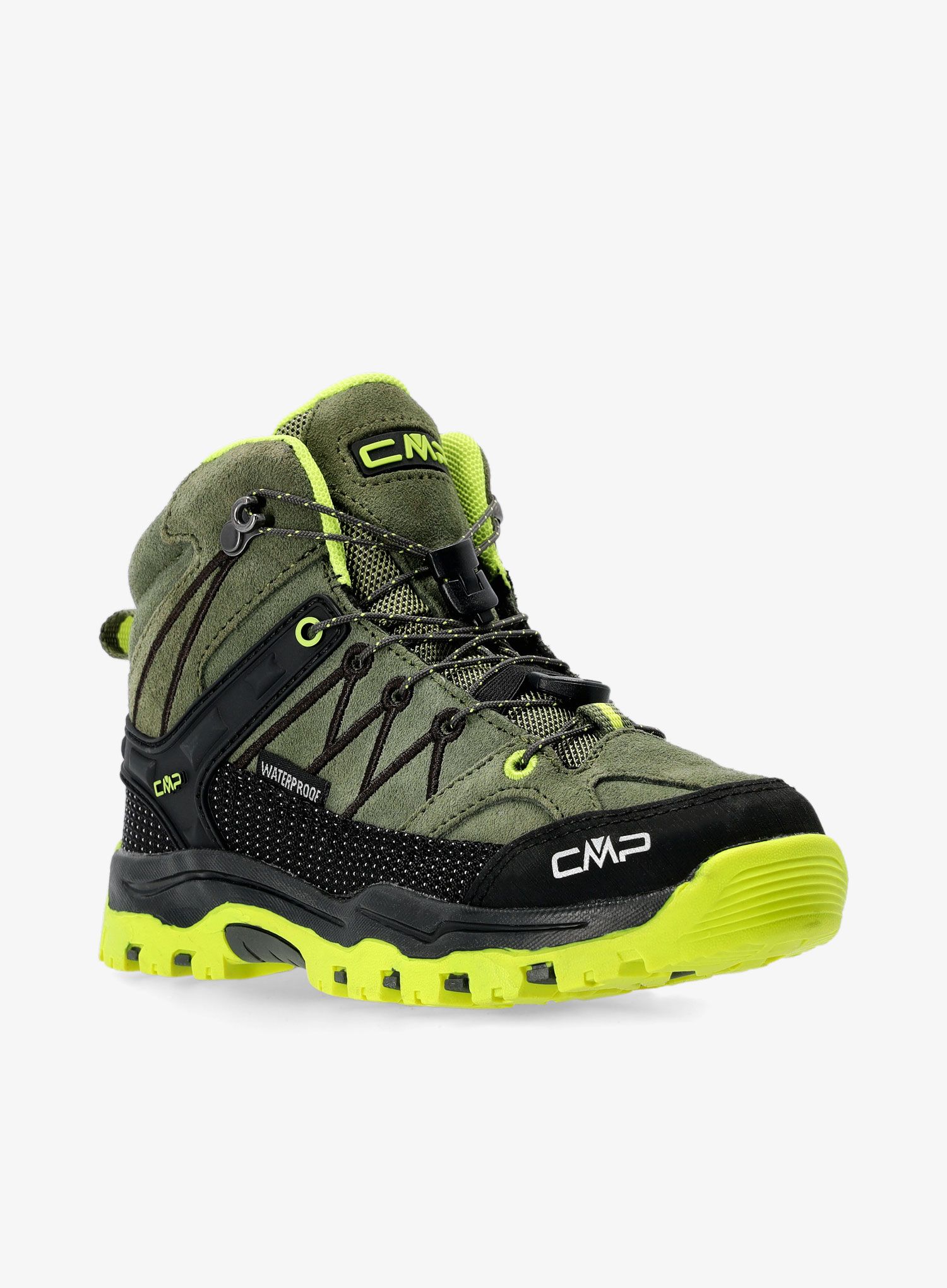 Otroška obutev CMP Kids Rigel Mid Trekking Shoe WP - basic green