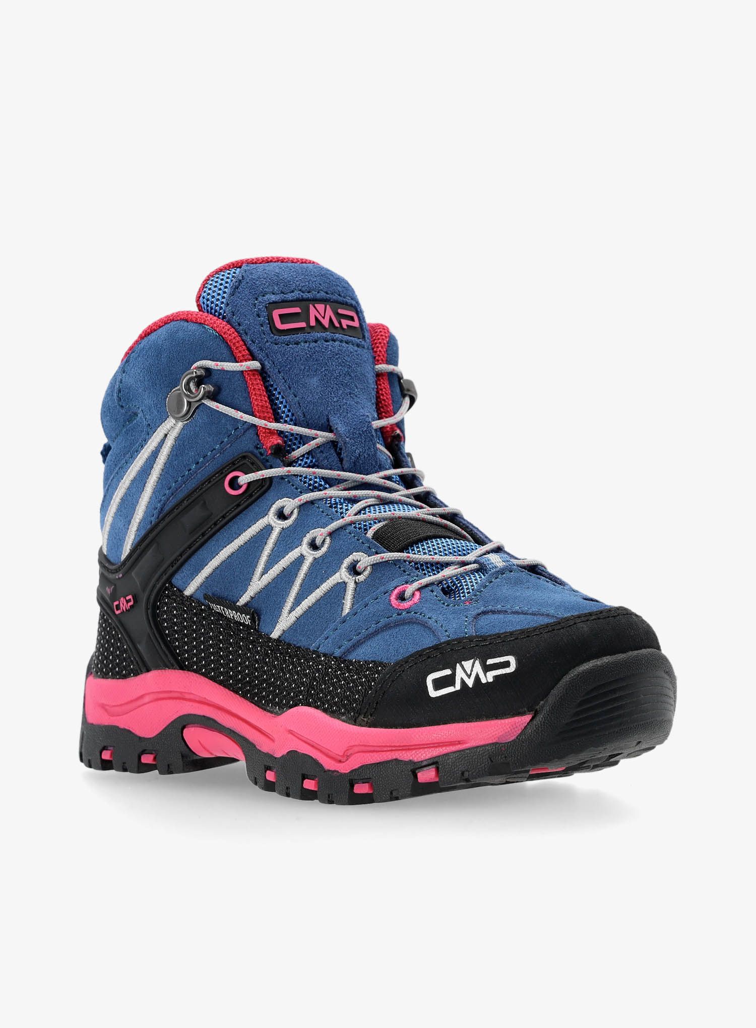 Otroška obutev CMP Kids Rigel Mid WP - ocean/fuxia