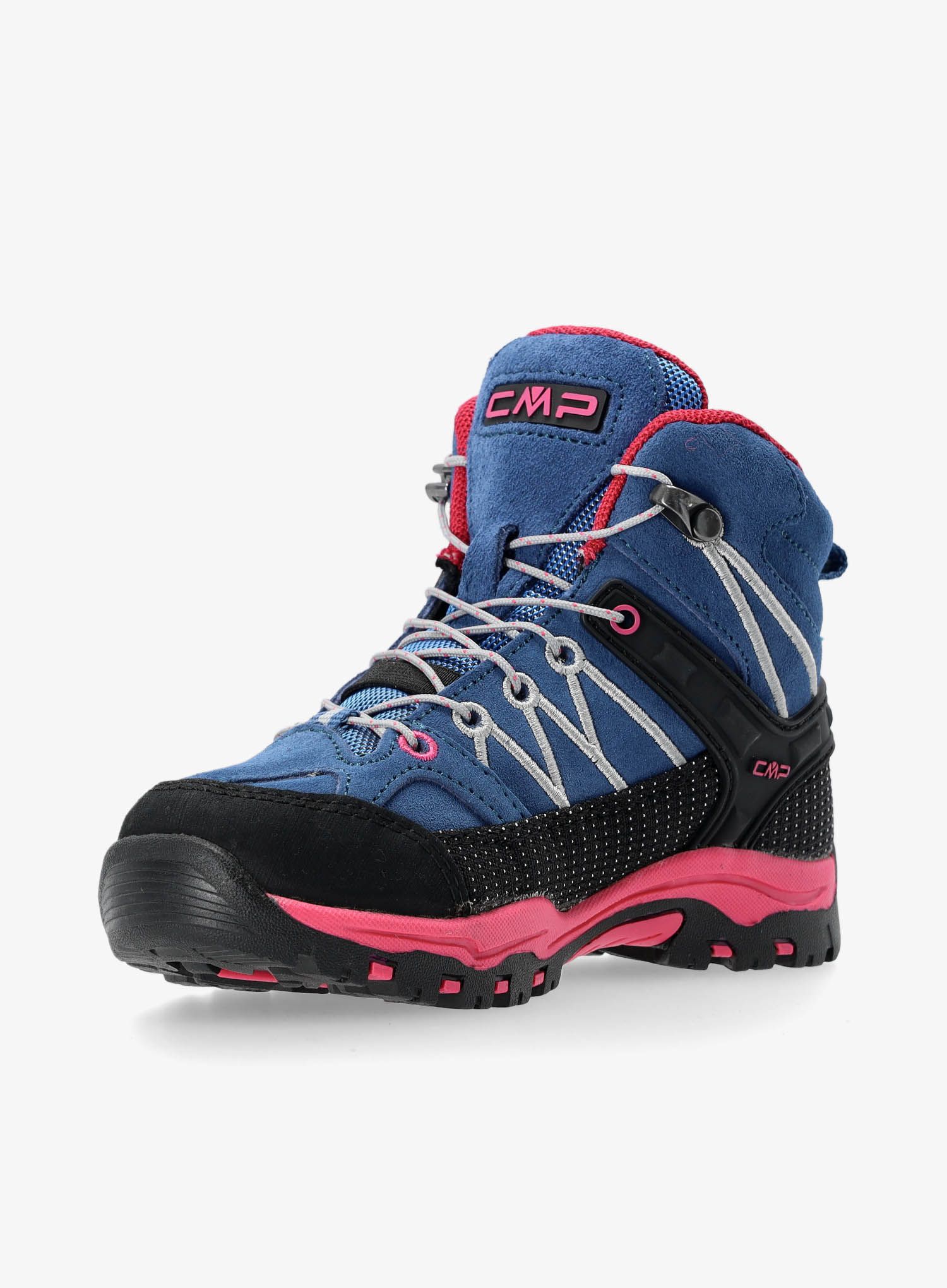 Otroška obutev CMP Kids Rigel Mid WP - ocean/fuxia