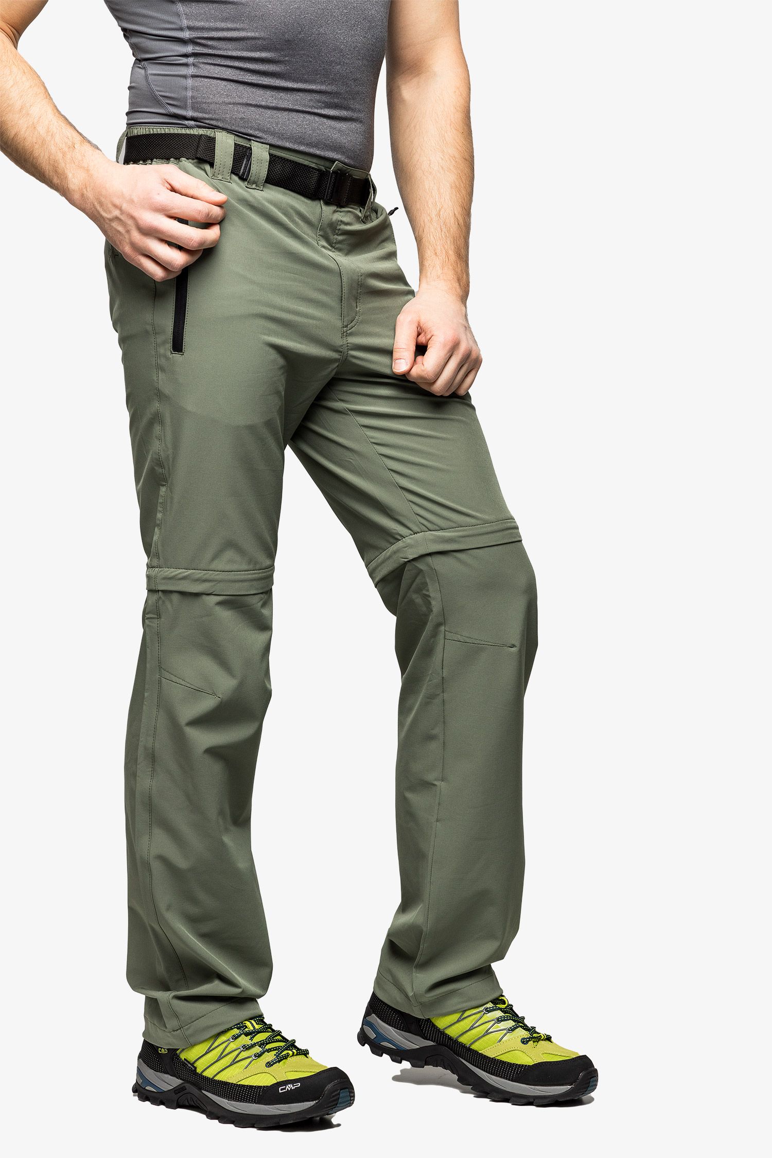 Pohodniške hlače CMP Lario Bermuda Stretch Polyester - torba