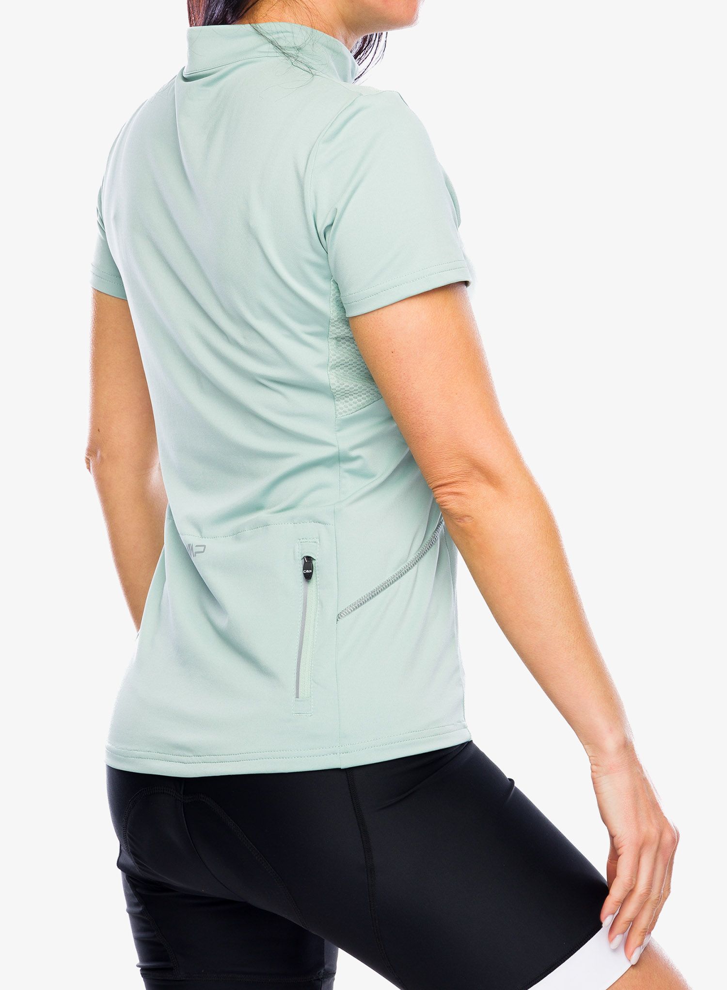 Kolesarska majica ženska CMP Lava T-Shirt Free Bike - jade