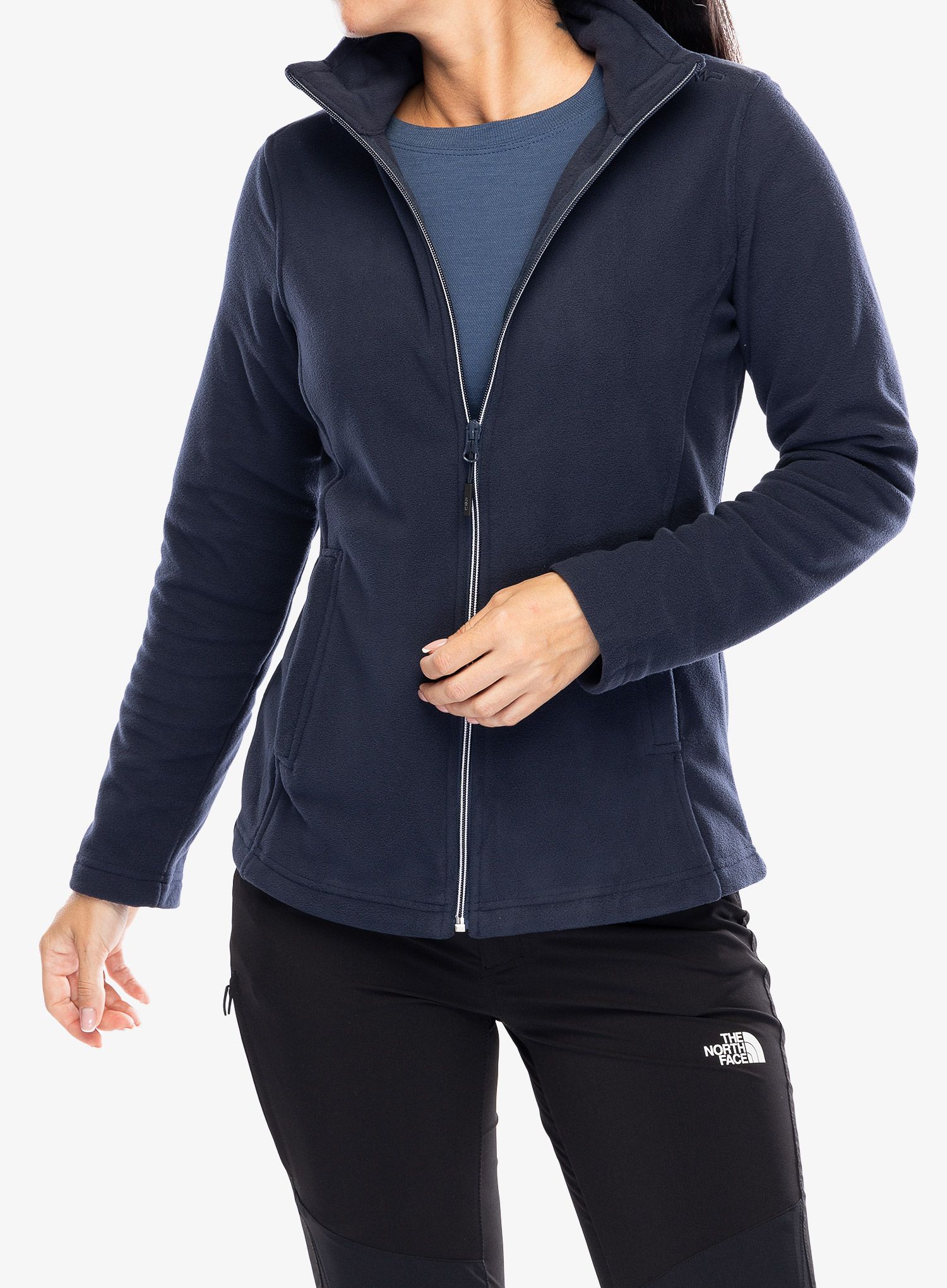 Ženski flis CMP Luminelle - black/blue