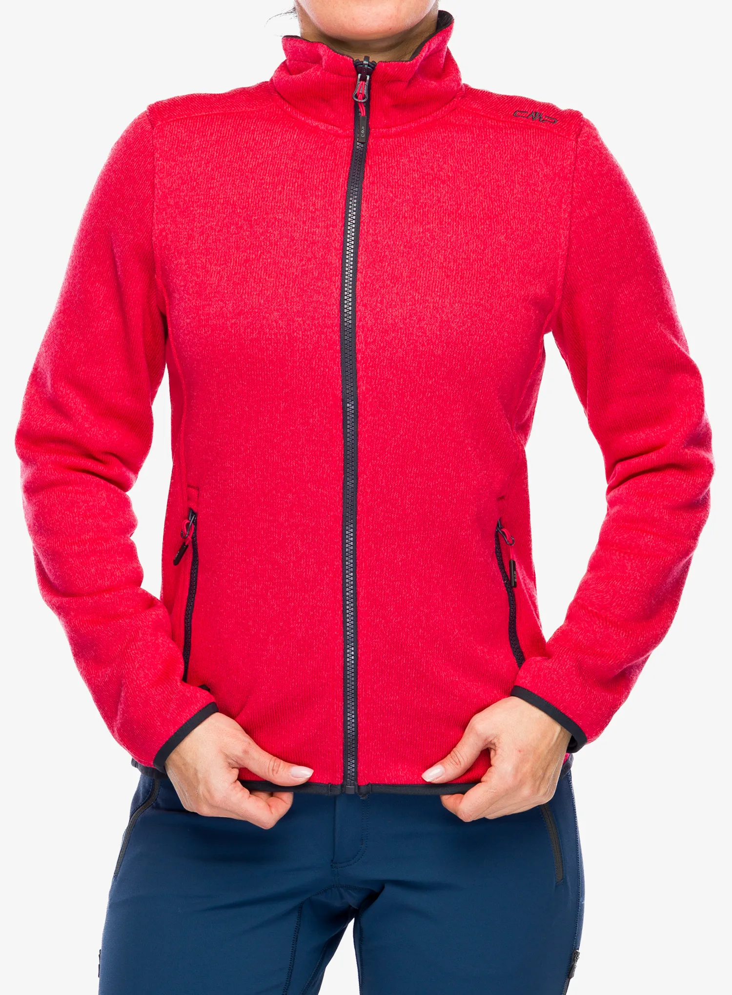 Ženska jakna 3v1 CMP Page Jacket Zip Hood Detachble Inn.Jacket - antracite/corallo