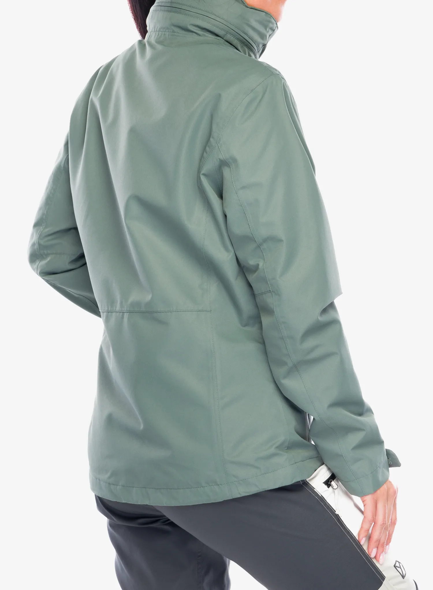Ženska jakna 3v1 CMP Page Jacket Zip Hood Detachble Inn.Jacket - mineral