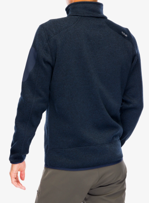 Flis CMP Perl Jacket Knitted - b.blue/antracite