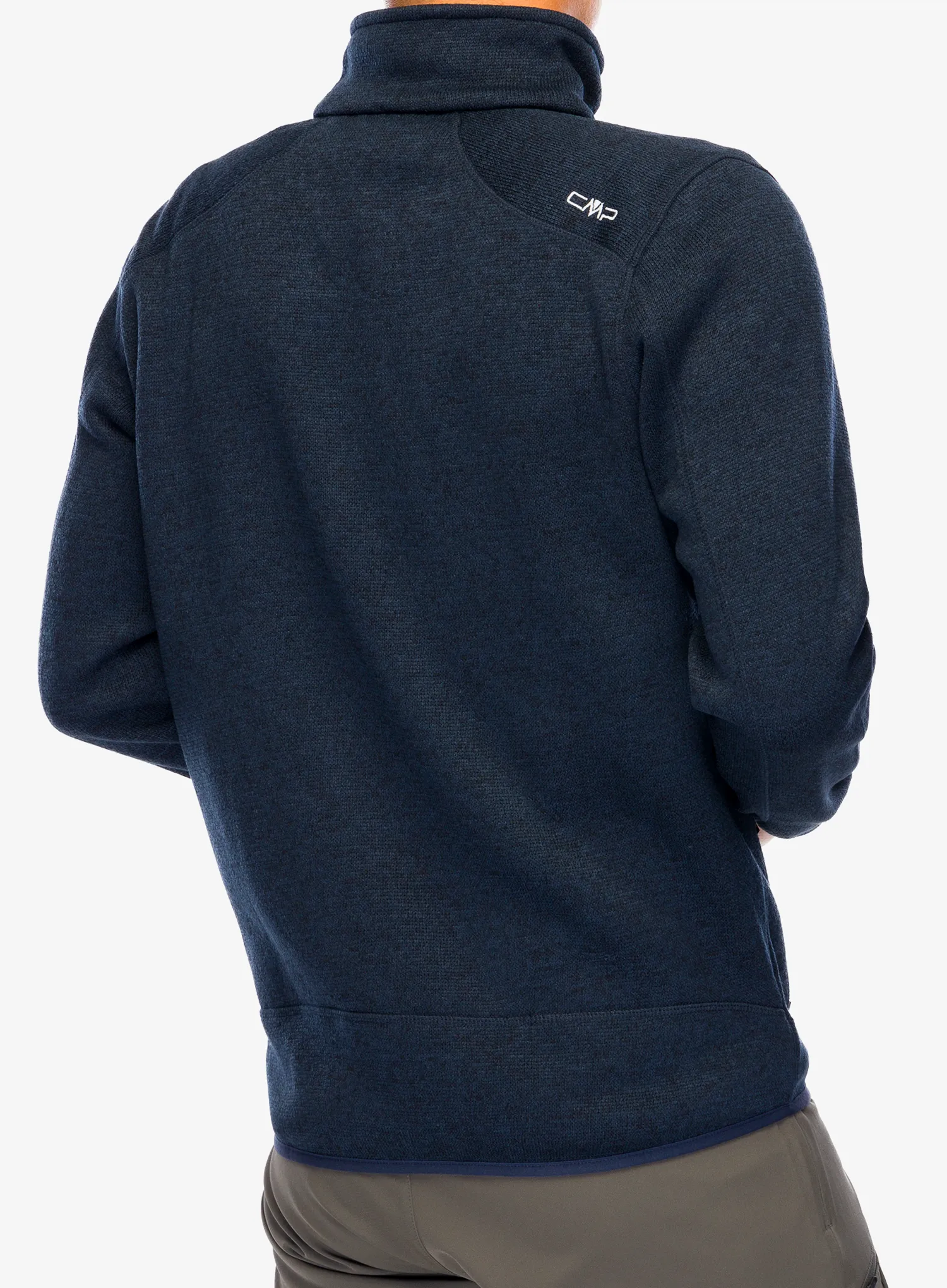 Flis CMP Perl Jacket Knitted - b.blue/antracite