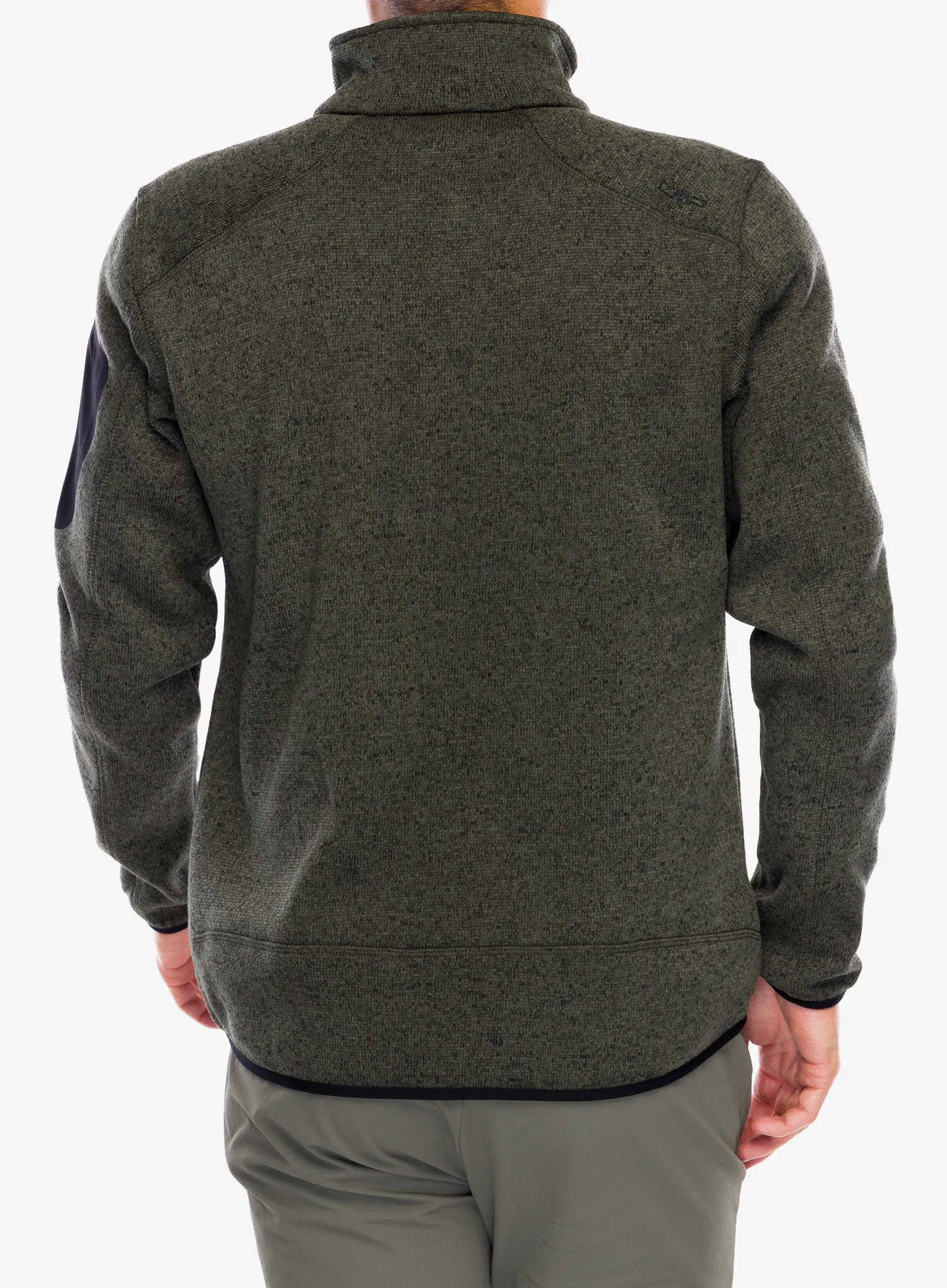 Flis CMP Perl Jacket Knitted - olive/nero
