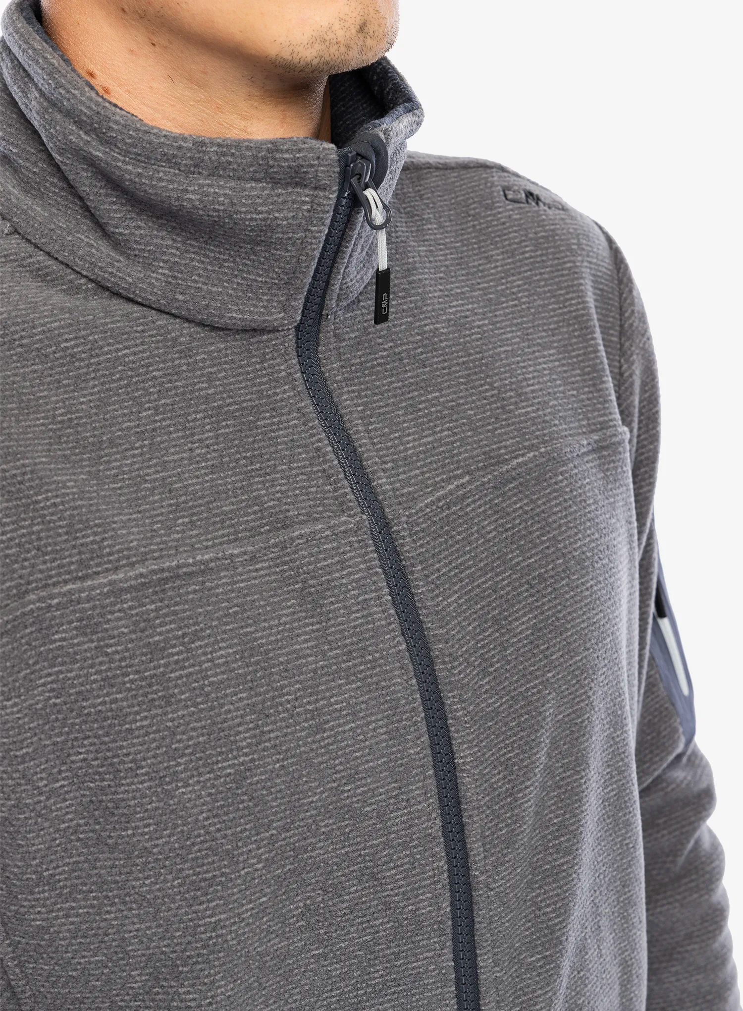 Flis CMP Perry Jacket - grey/titanio