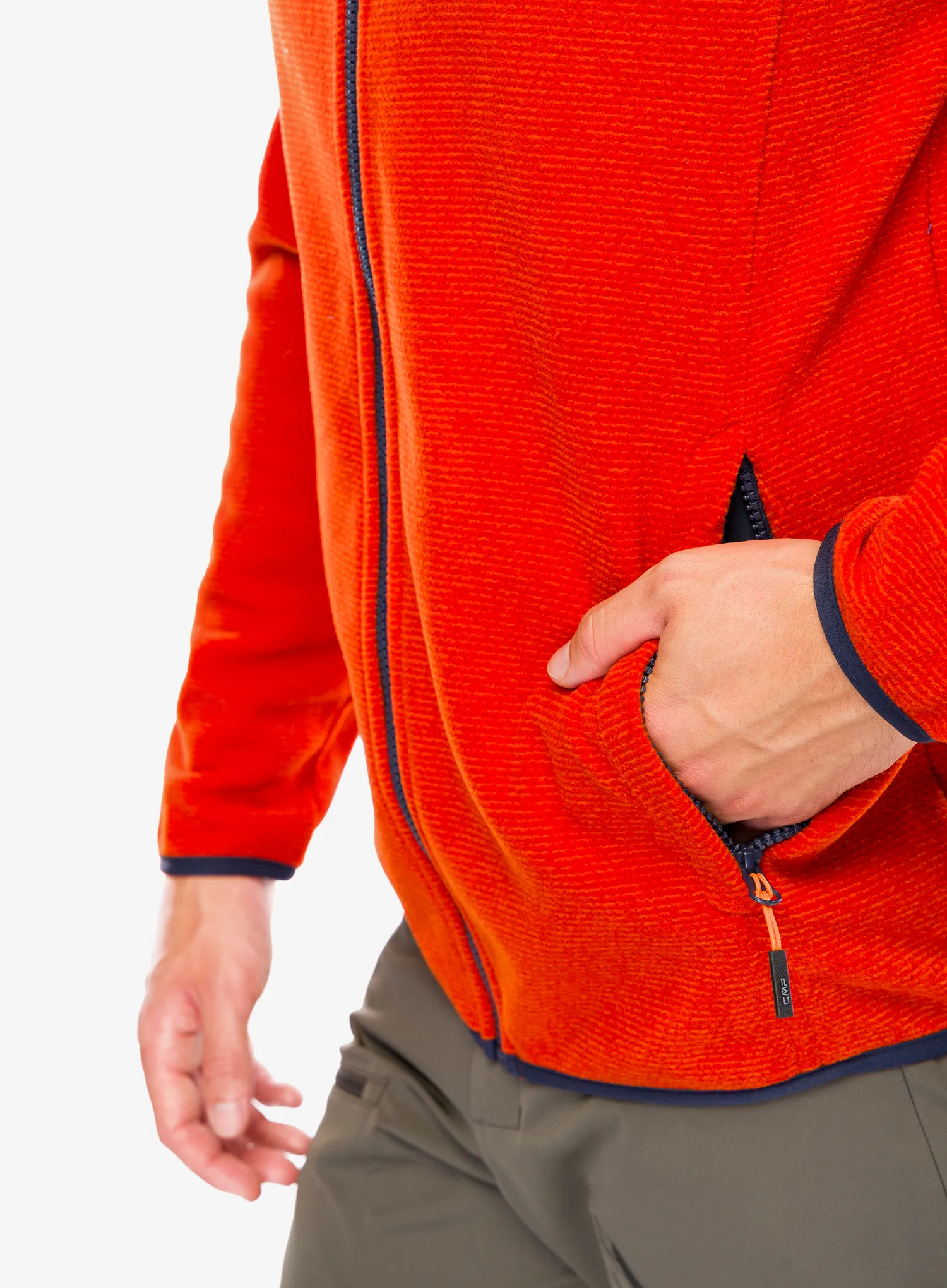 Flis CMP Perry Jacket - jaffa