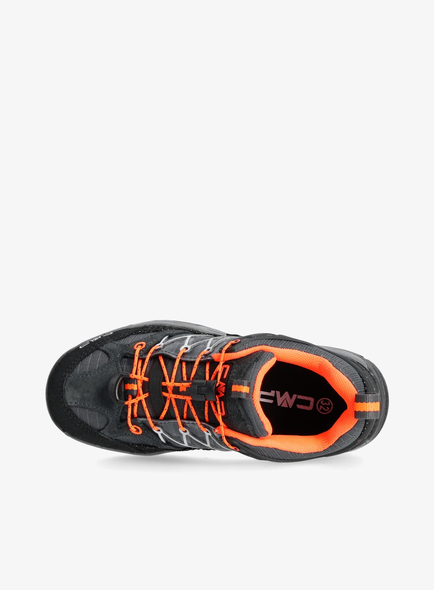 Otroška obutev CMP Rigel Low Trekking Shoe WP - antracite/flash orange