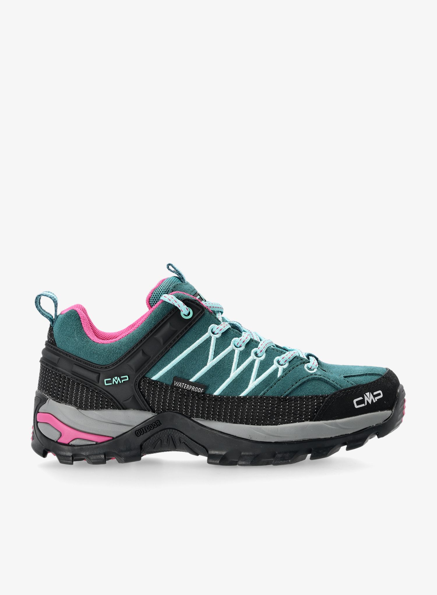 Ženski pohodniški čevlji CMP Rigel Low WP - dark turquoise