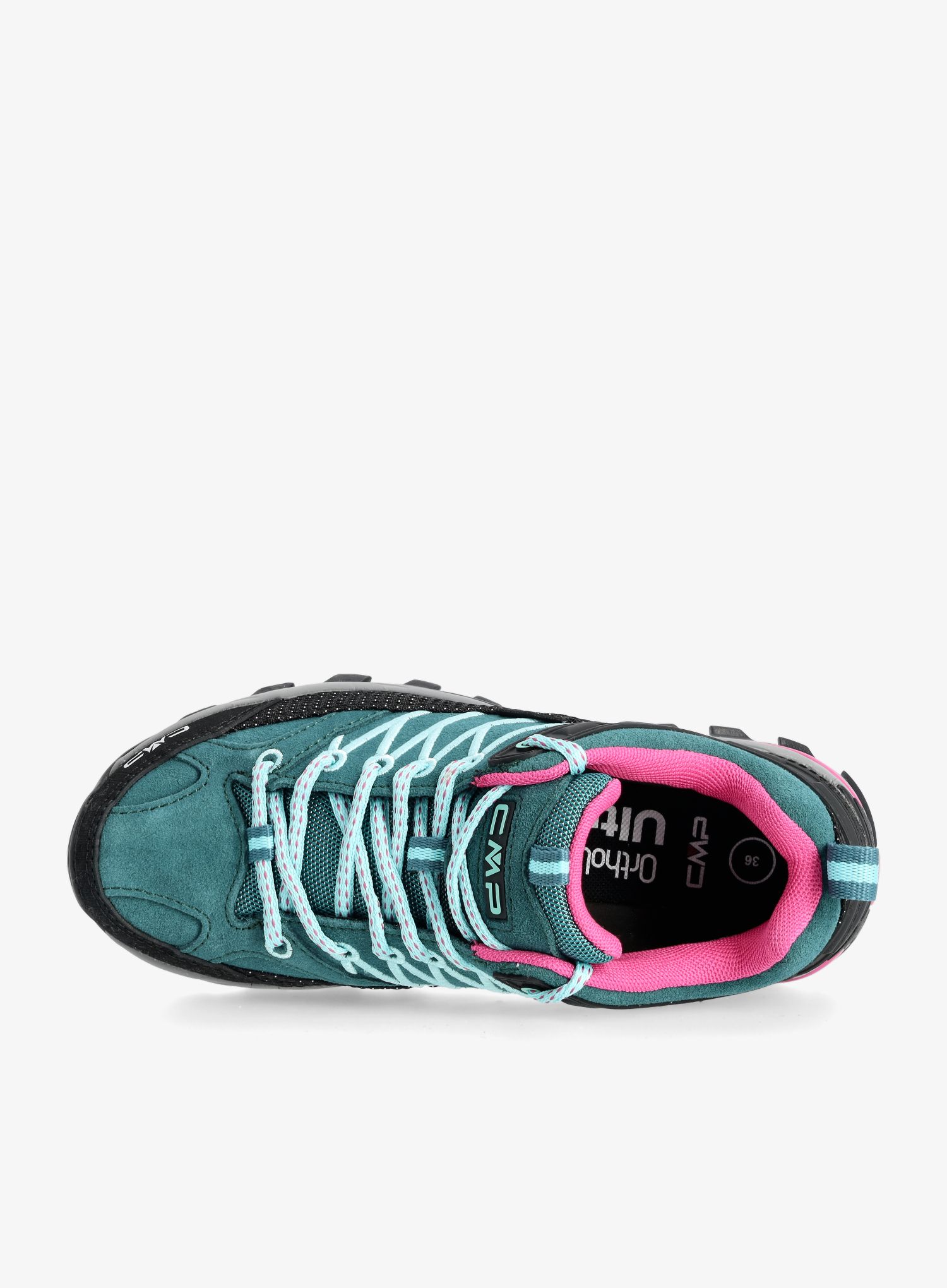 Ženski pohodniški čevlji CMP Rigel Low WP - dark turquoise