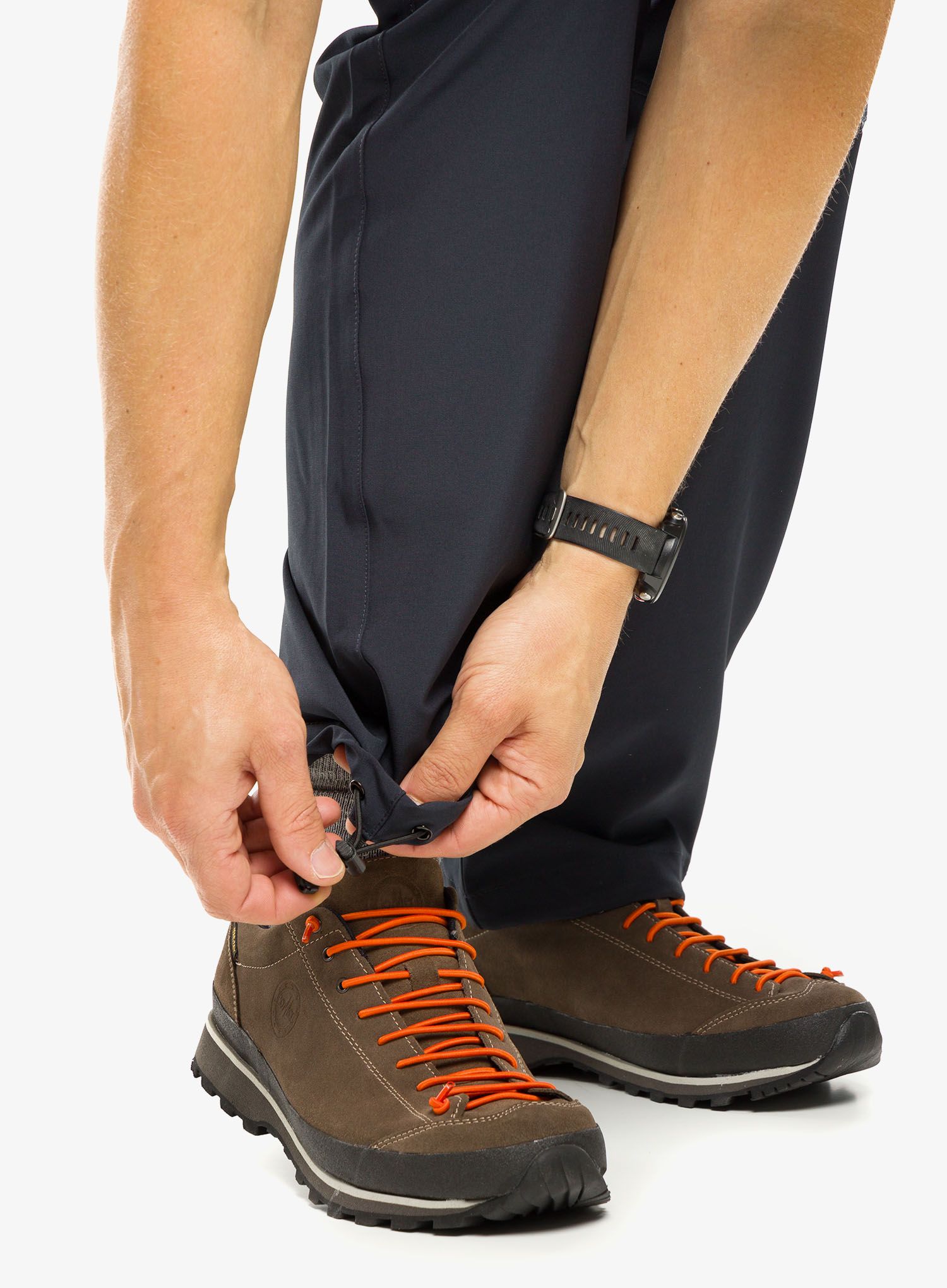 Hlače CMP Rule Zip Off Pant Stretch Polyester - antracite