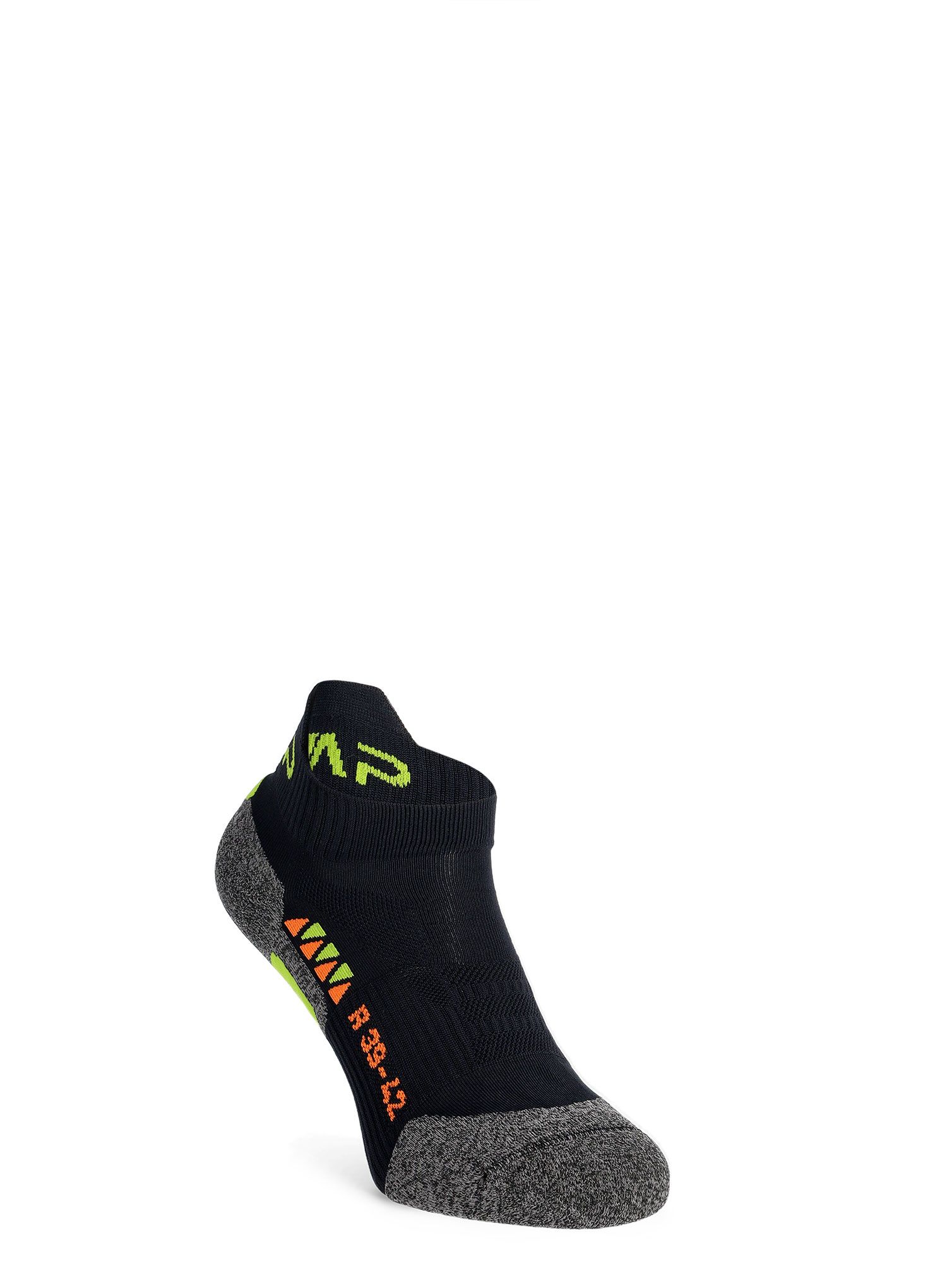 Tekaške nogavice CMP Running Sock Skinlife - black/energy