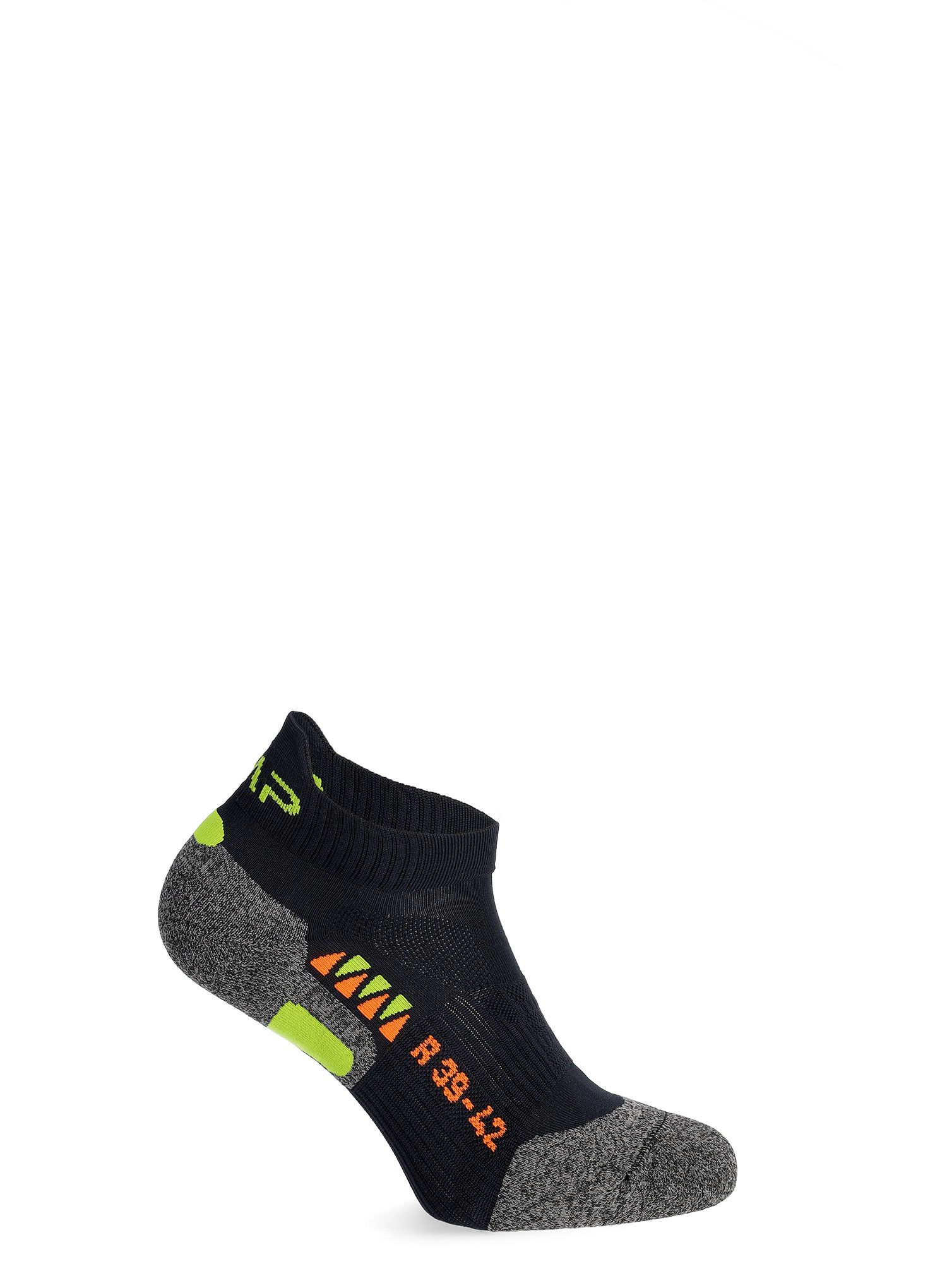 Tekaške nogavice CMP Running Sock Skinlife - black/energy