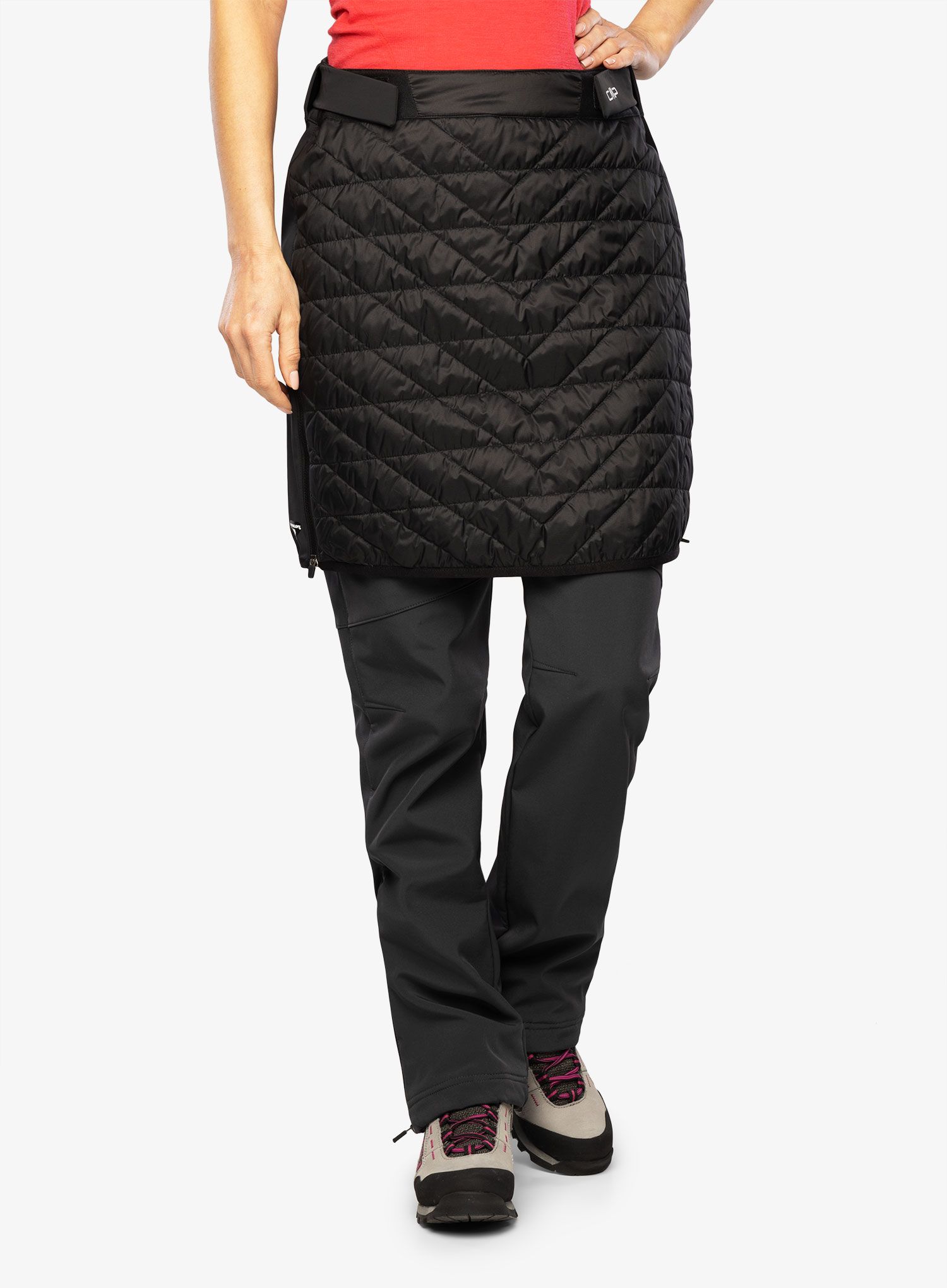 Podloženo krilo CMP Skirt Twisted - nero