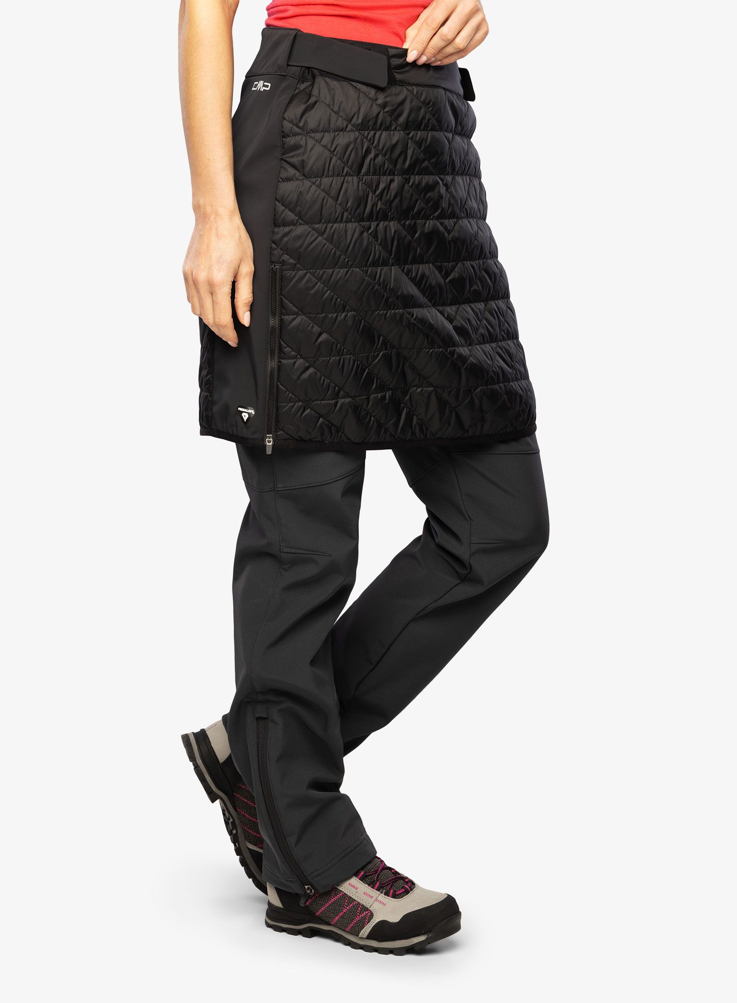 Podloženo krilo CMP Skirt Twisted - nero