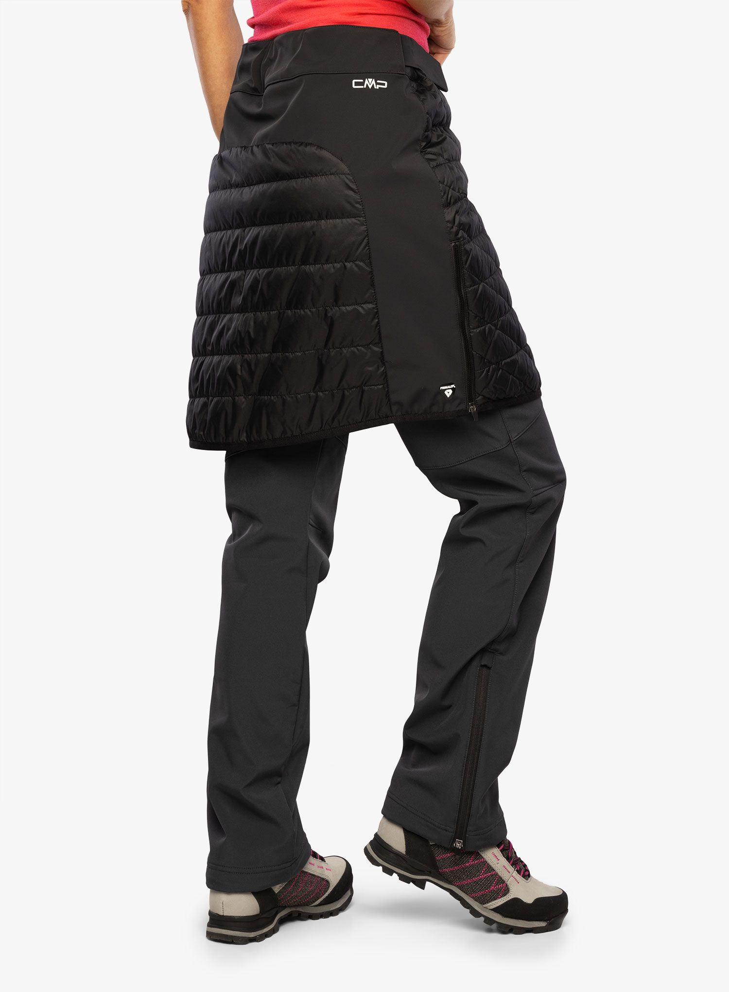 Podloženo krilo CMP Skirt Twisted - nero
