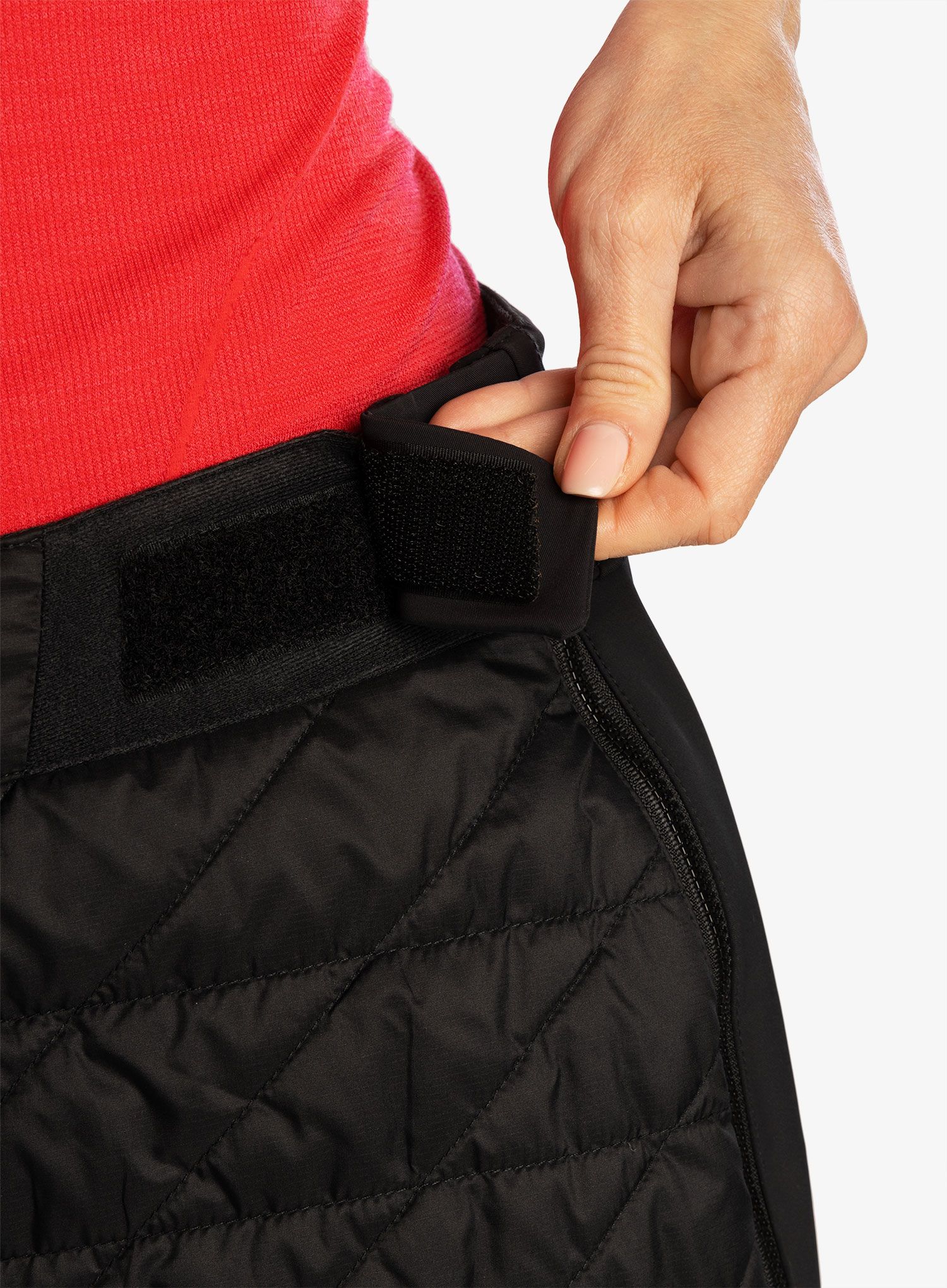 Podloženo krilo CMP Skirt Twisted - nero