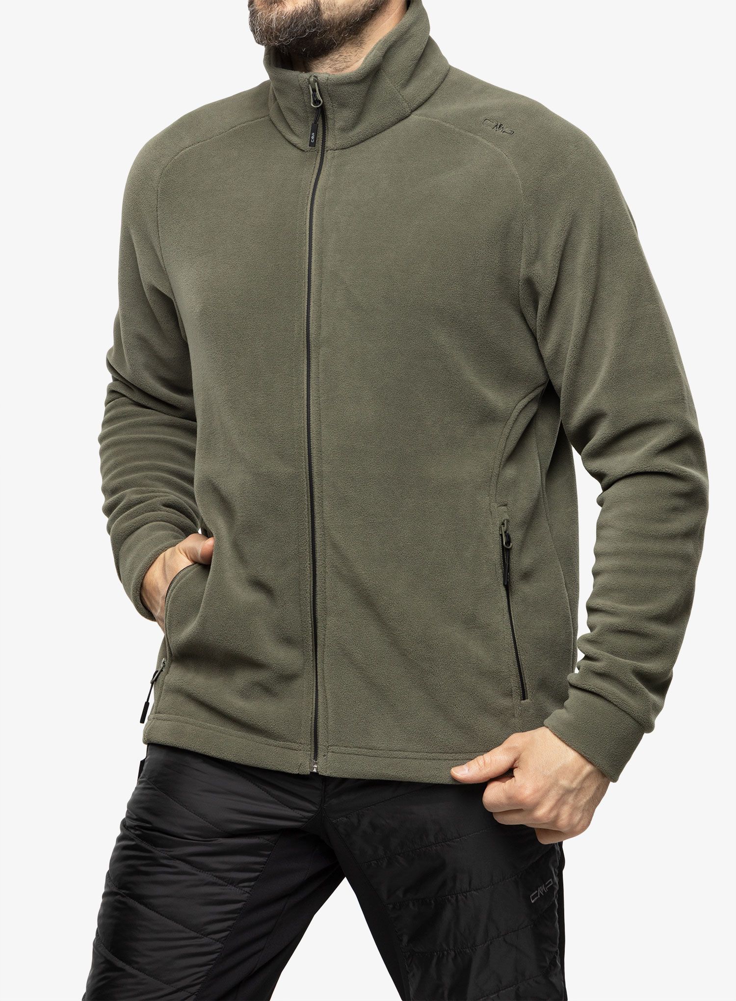 Flis CMP Spade Jacket - kaki
