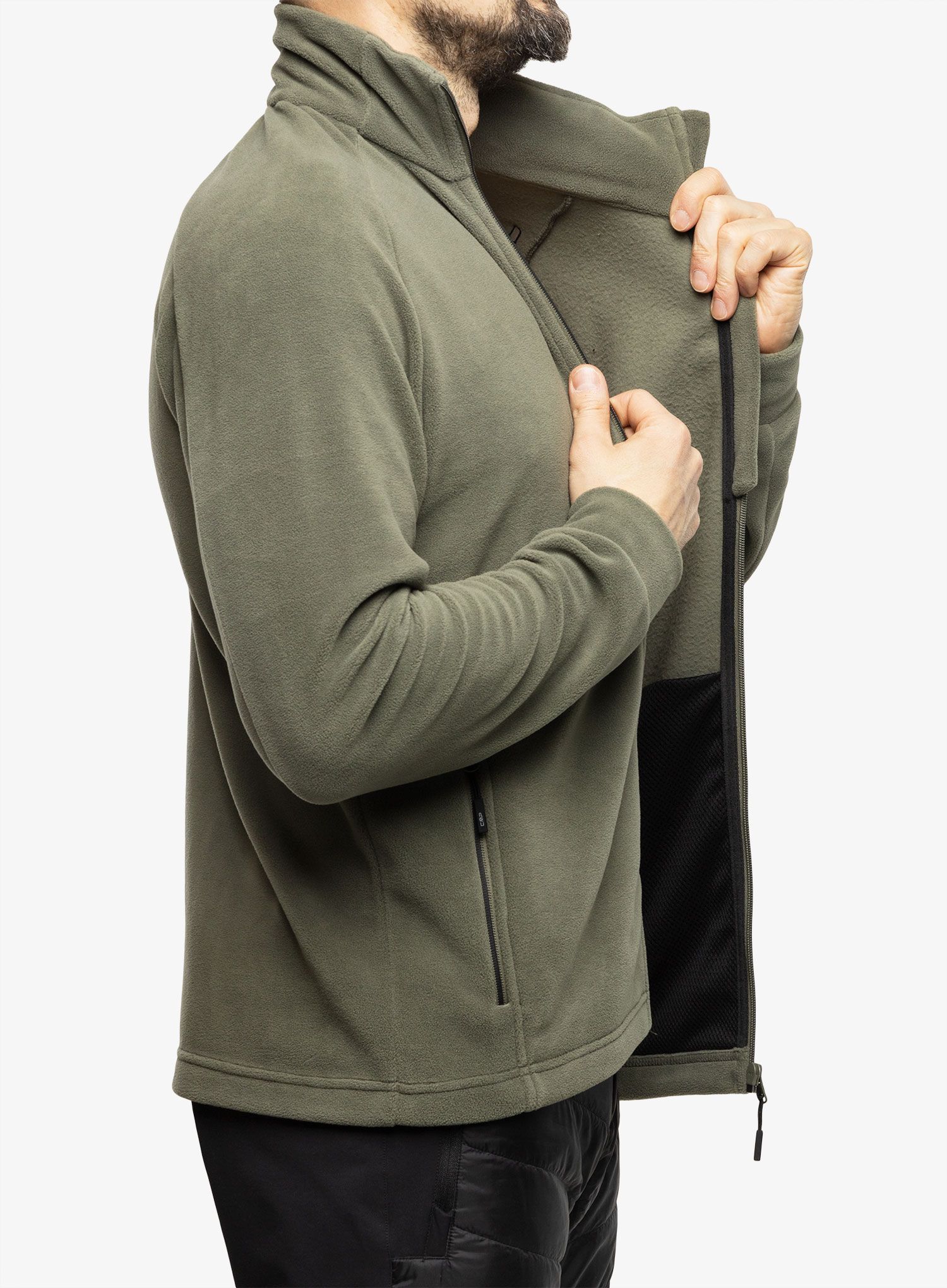 Flis CMP Spade Jacket - kaki