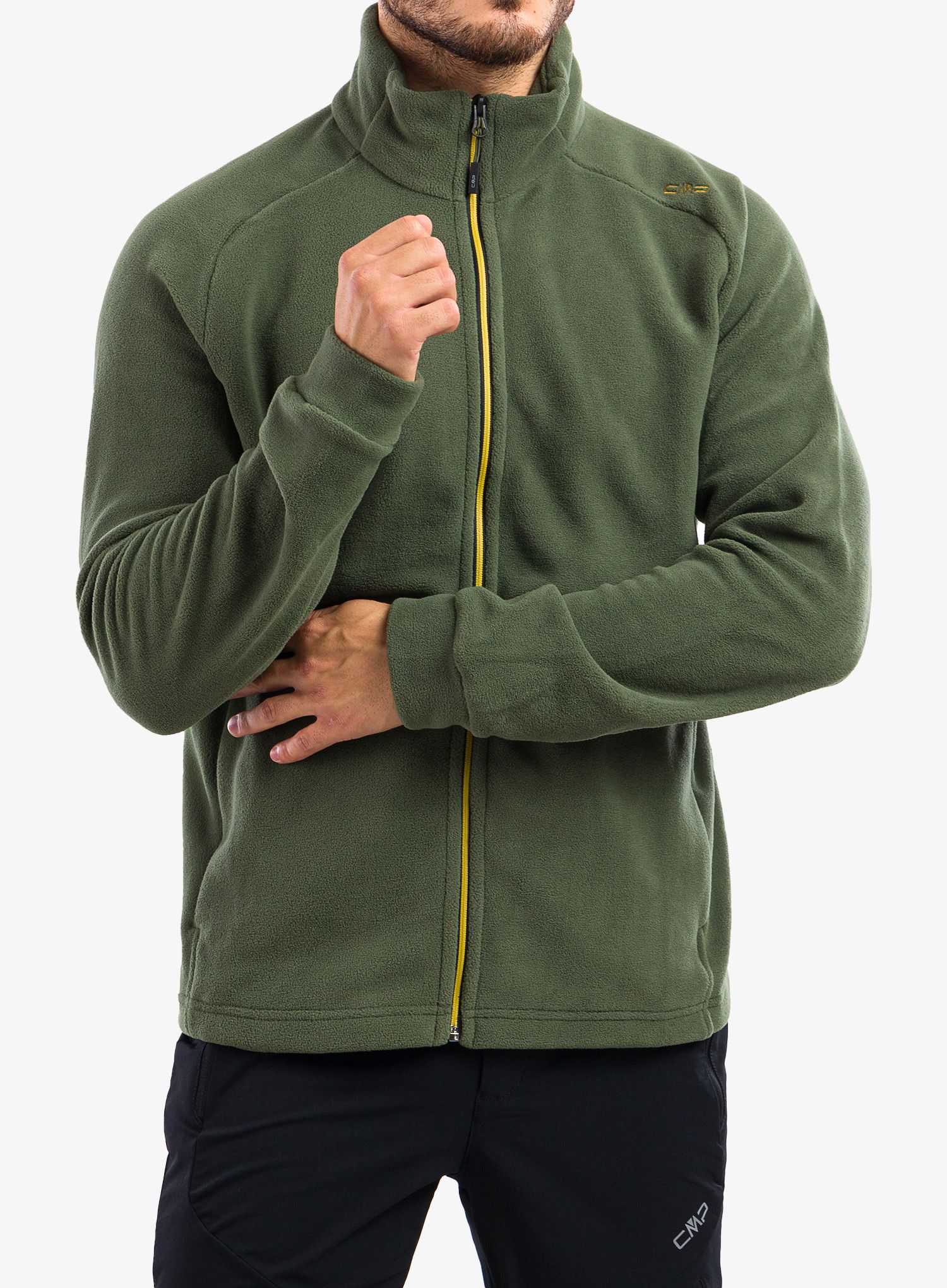 Jopica na zadrgo CMP Spade Jacket - oil green