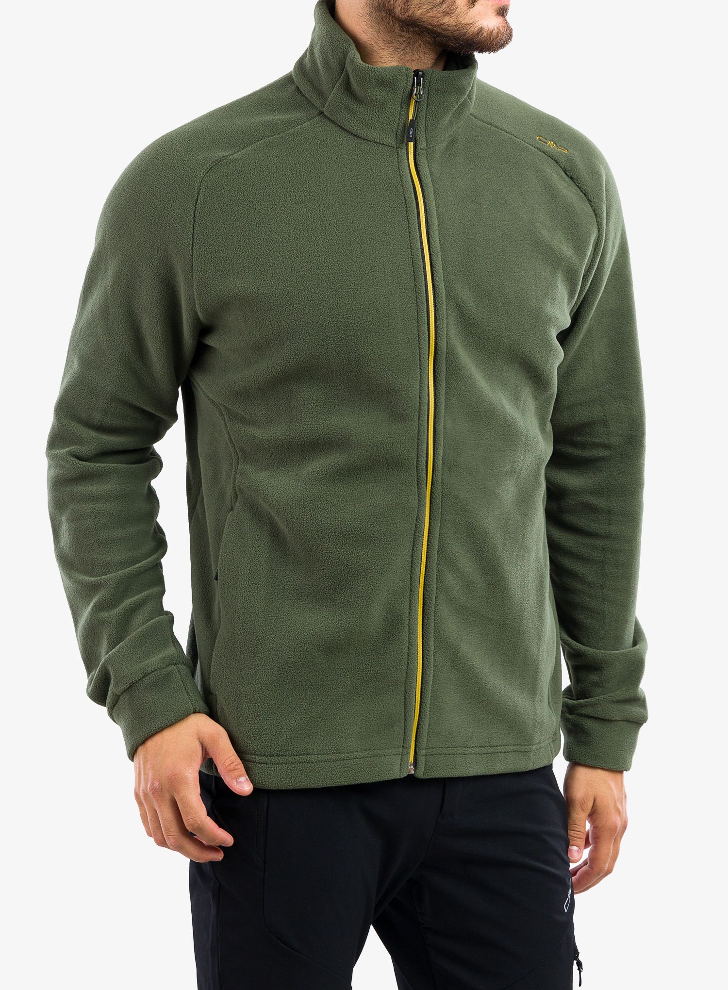 Jopica na zadrgo CMP Spade Jacket - oil green