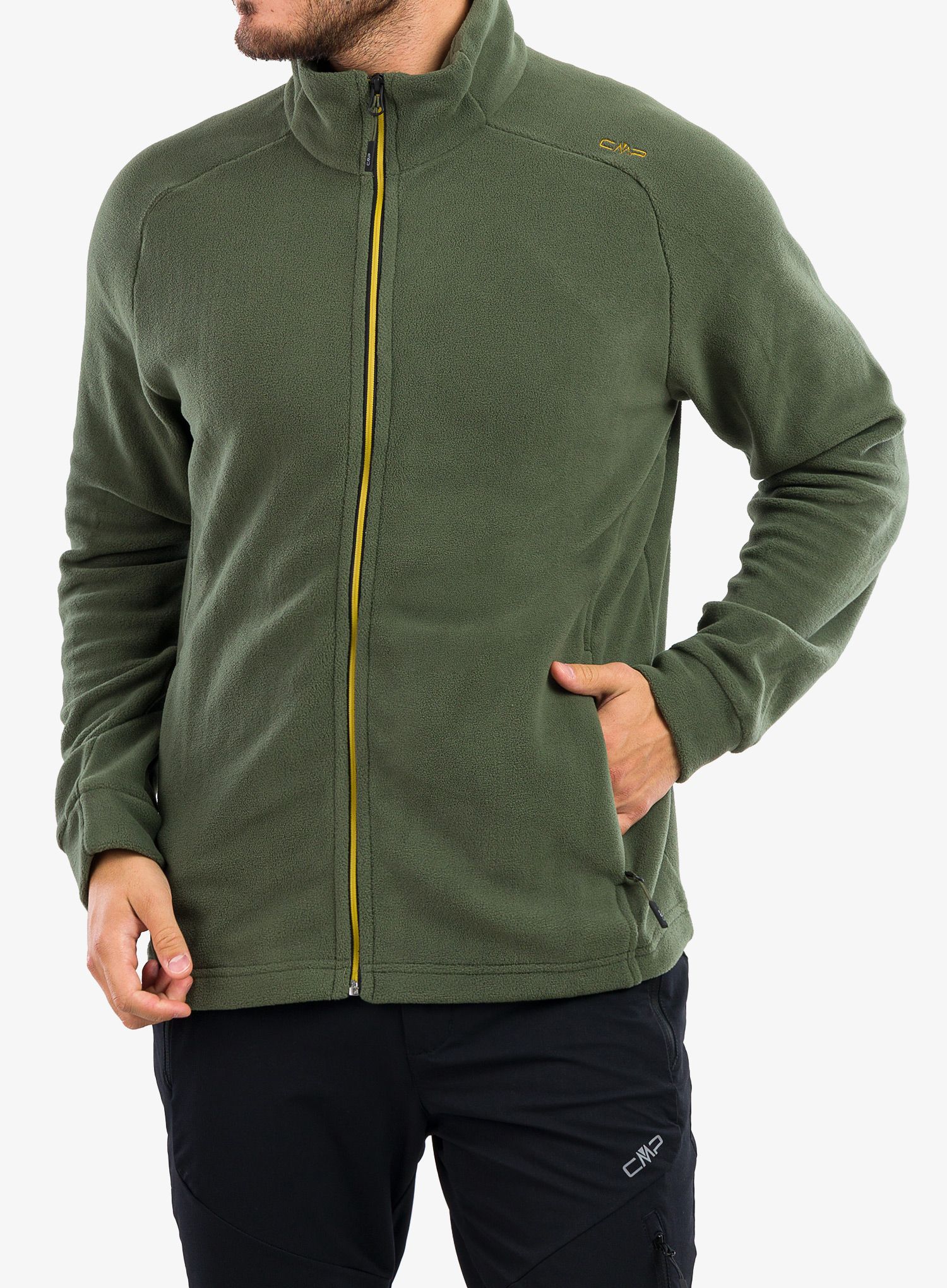 Jopica na zadrgo CMP Spade Jacket - oil green