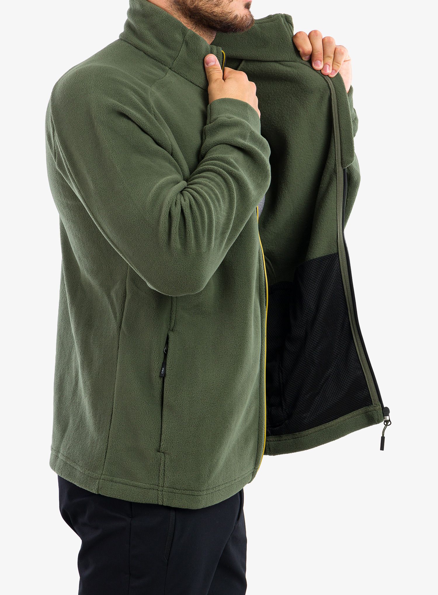 Jopica na zadrgo CMP Spade Jacket - oil green