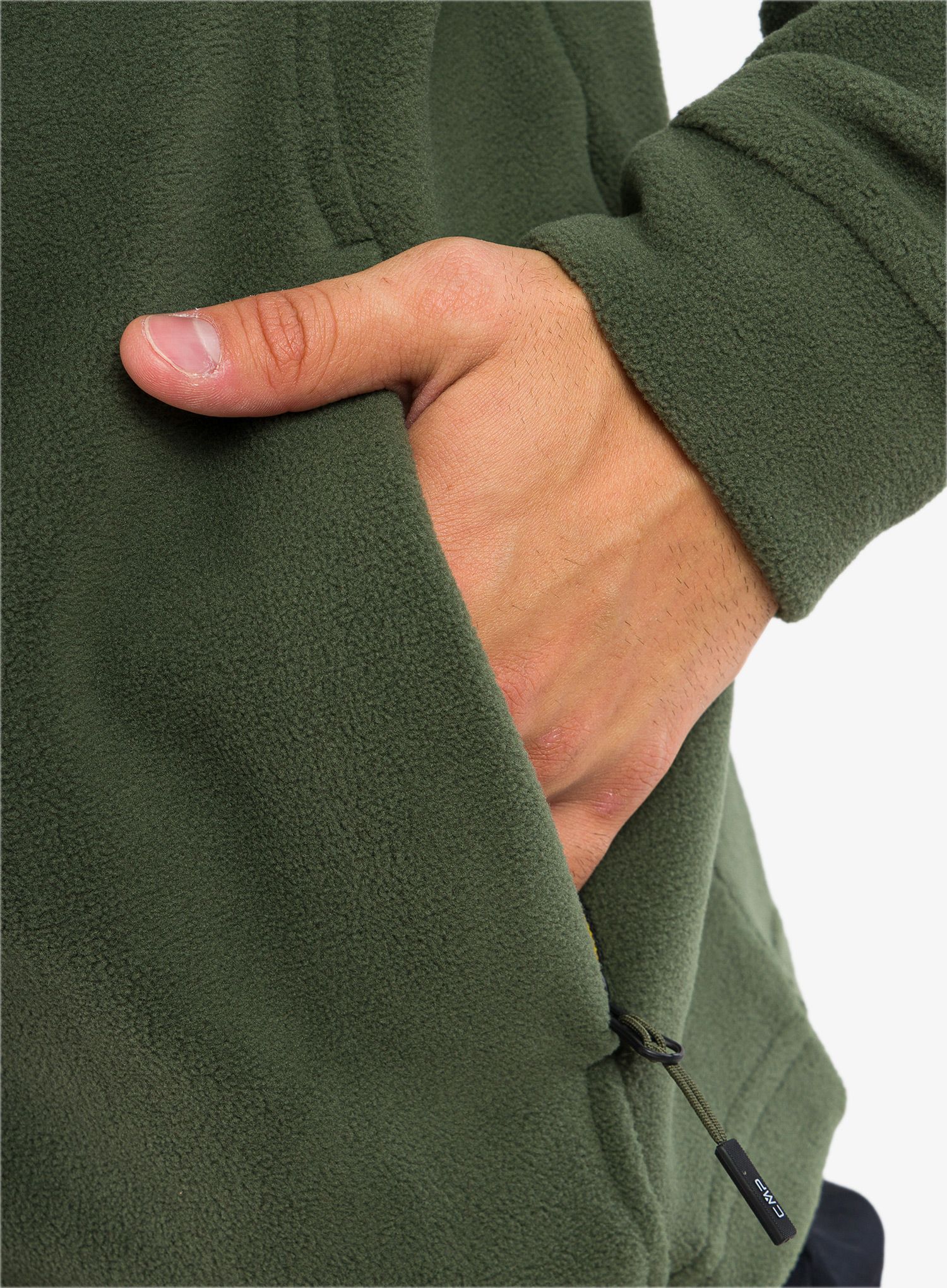 Jopica na zadrgo CMP Spade Jacket - oil green