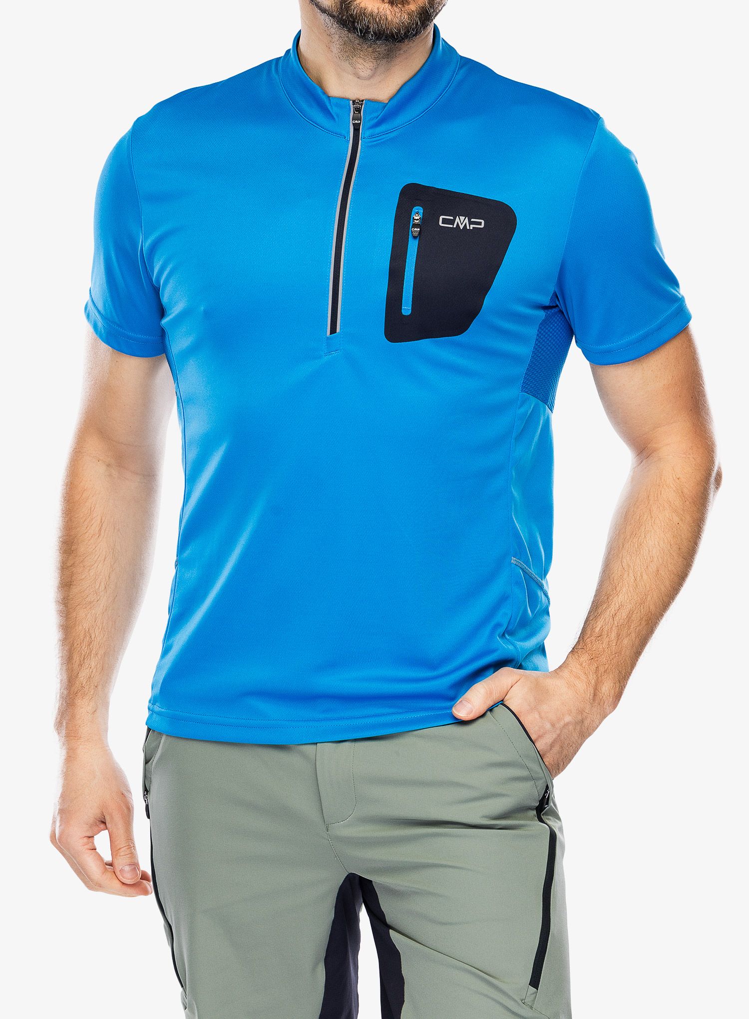 Kolesarska majica CMP Stan Freebike T-Shirt - river
