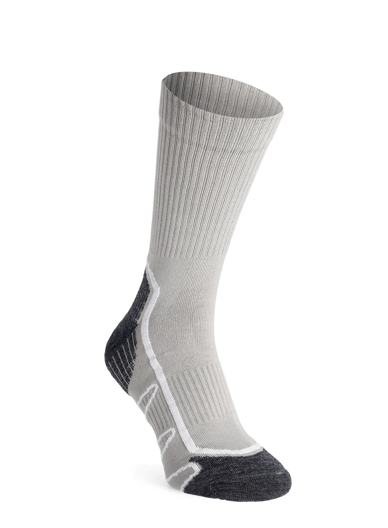 Pohodniške nogavice CMP Trekking Sock Poly Mid - light grey
