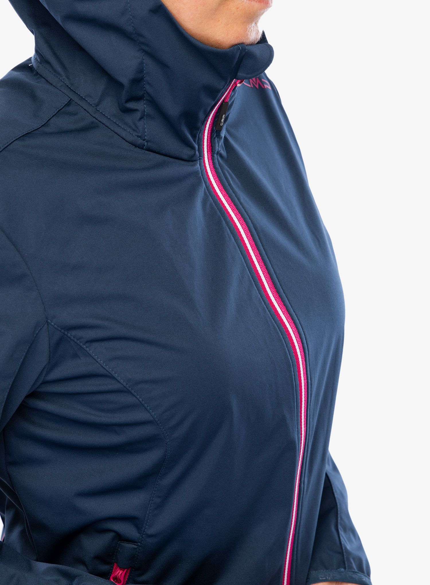 Ženska jakna CMP Vicky Jacket Fix Hood - blue