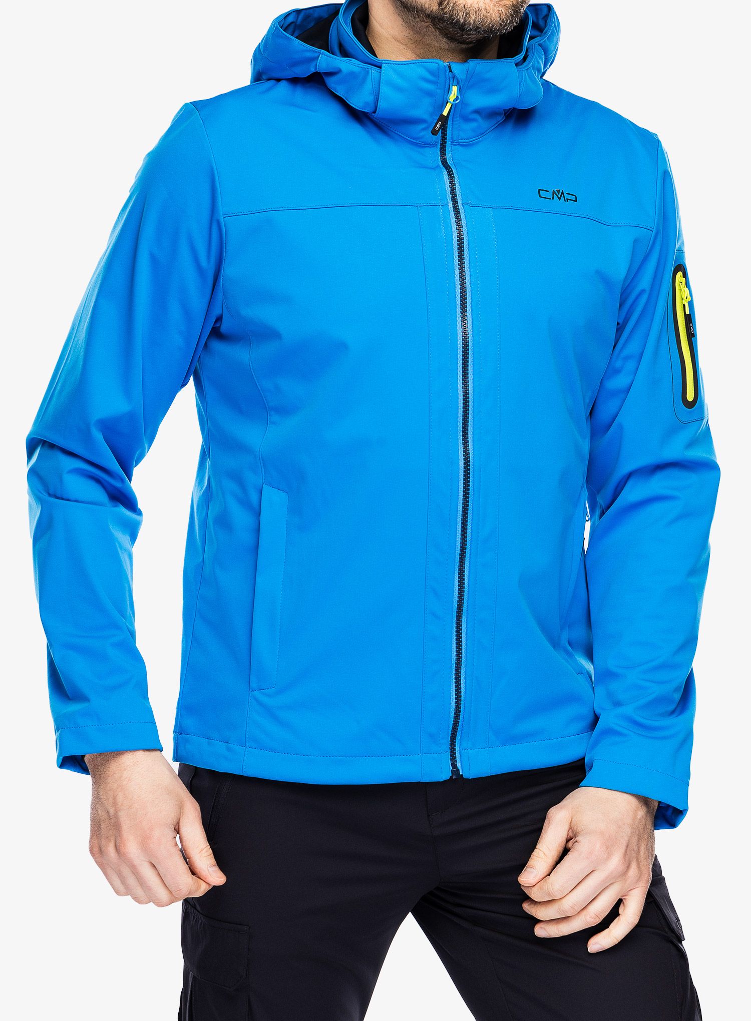 Softshell CMP Vidal Zip Hood Jacket - river