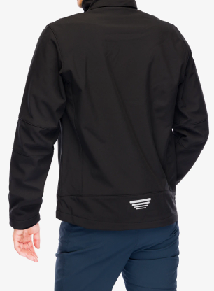 Softshell jakna CMP Vivo Jacket Zip Hood - nero