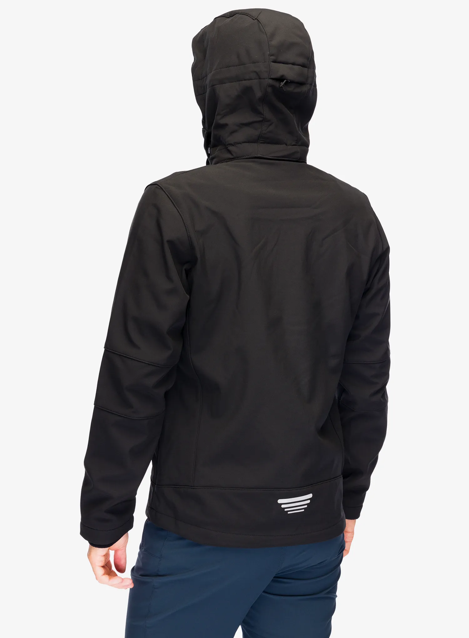 Softshell jakna CMP Vivo Jacket Zip Hood - nero