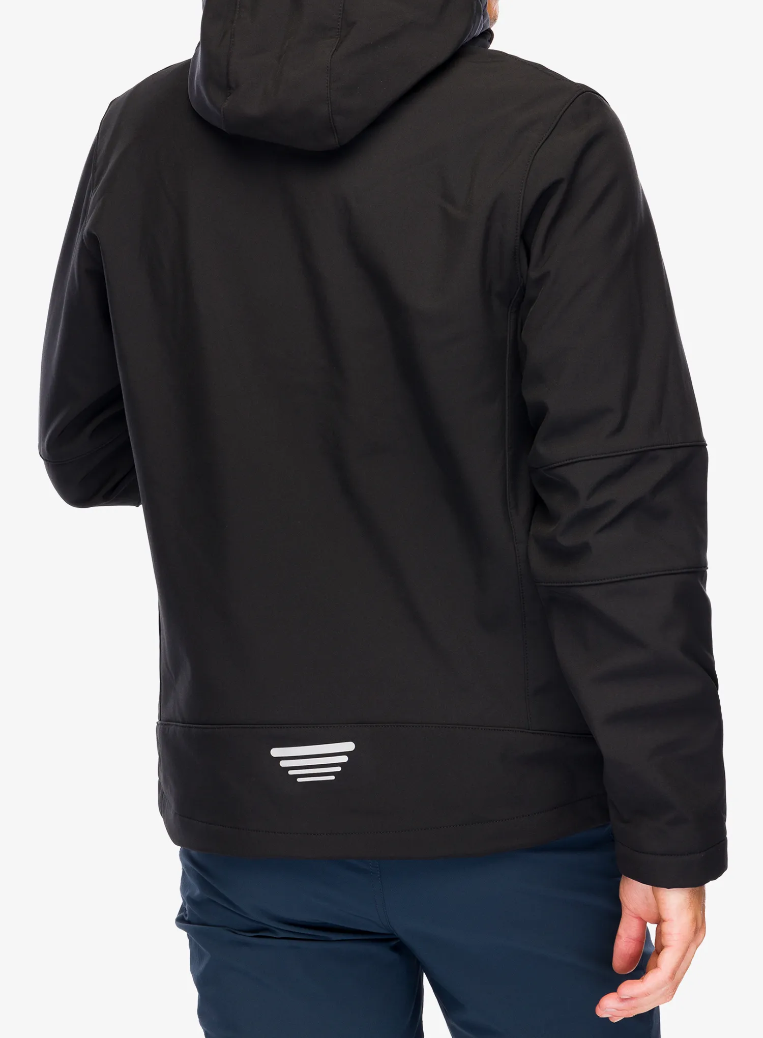 Softshell jakna CMP Vivo Jacket Zip Hood - nero