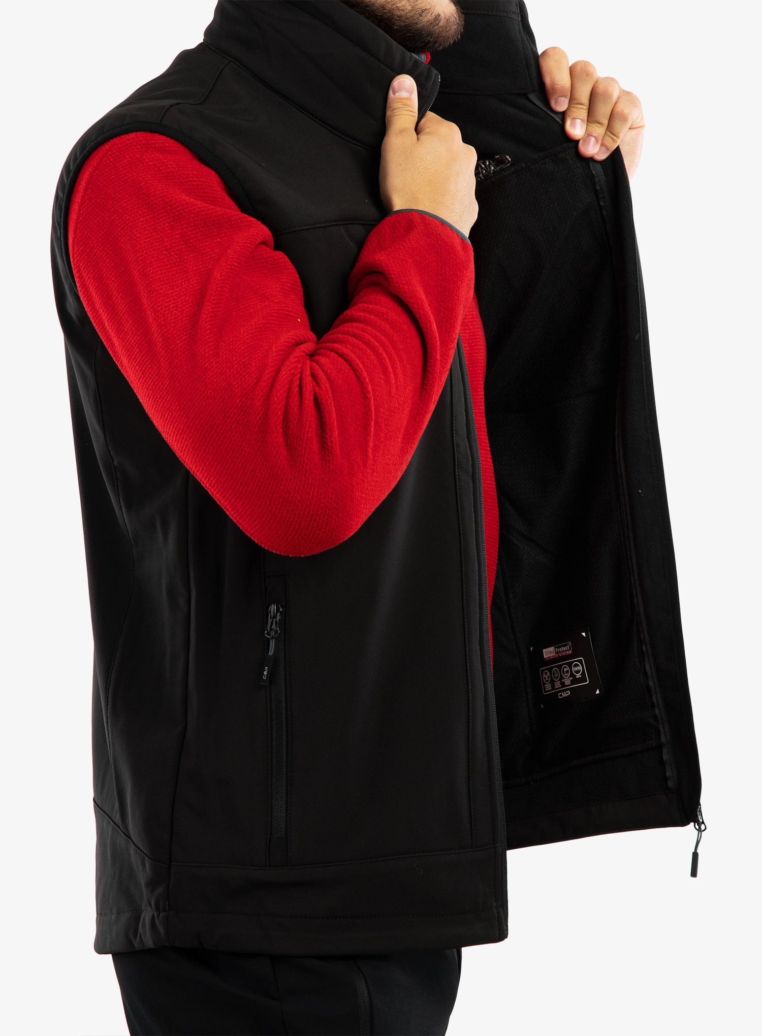 Moški brezrokavnik CMP Volk Vest - nero