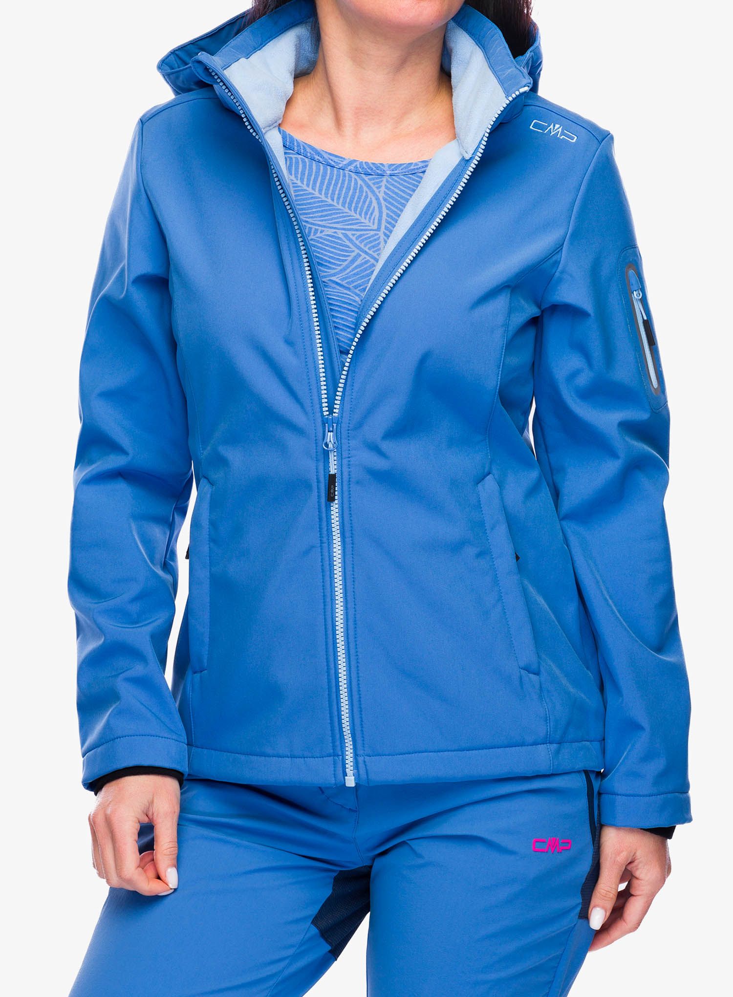 Ženski softshell CMP Wilma Jacket Zip Hood - provenza
