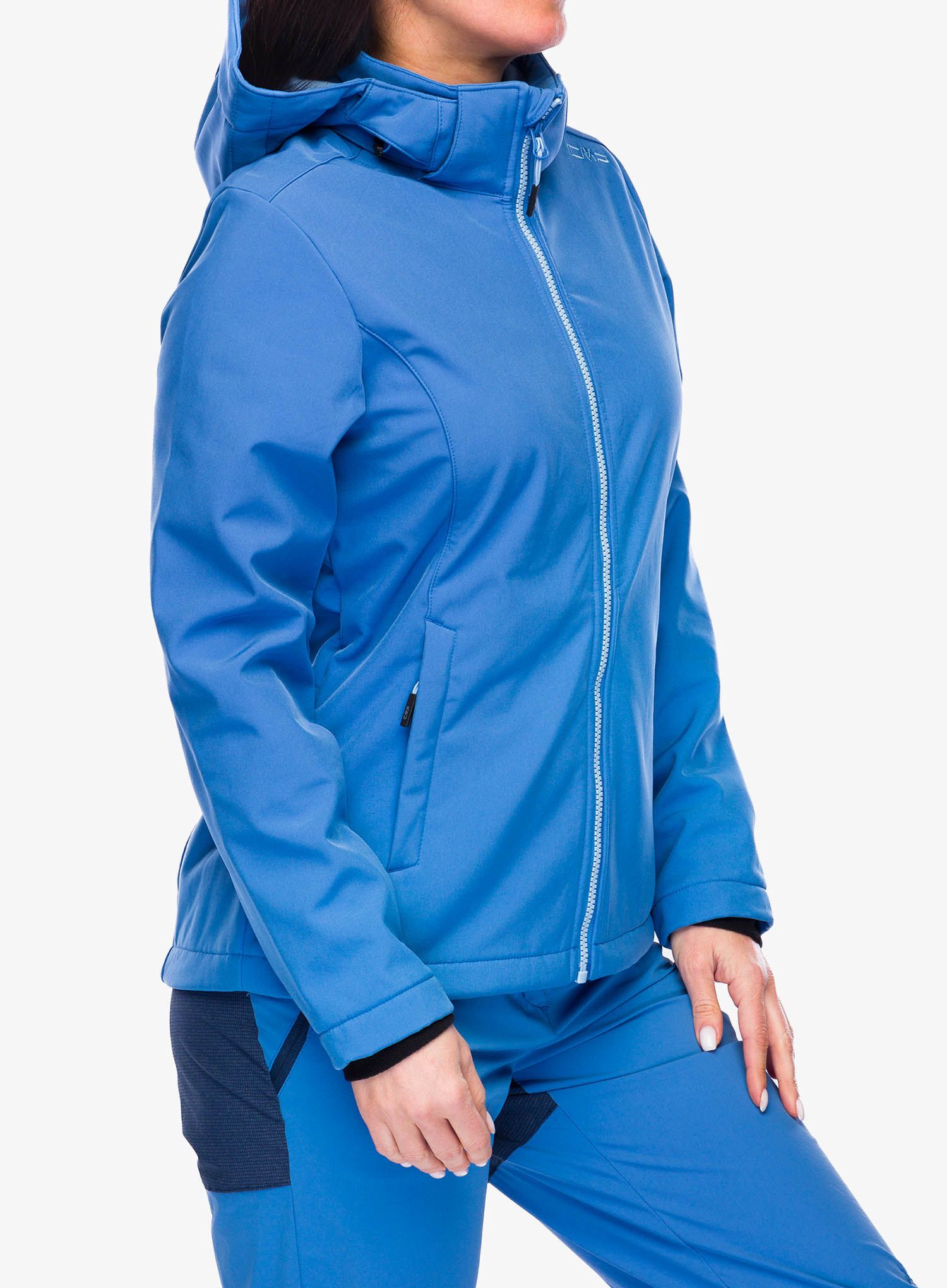 Ženski softshell CMP Wilma Jacket Zip Hood - provenza