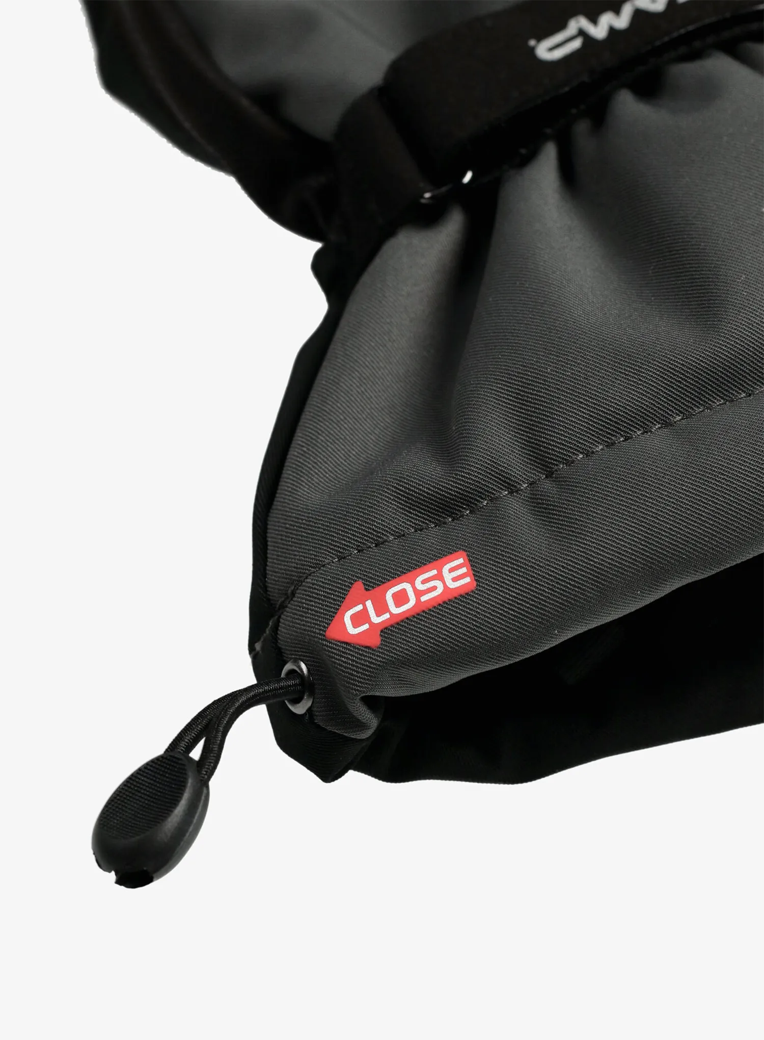 Rokavice Camp Geko Alpine - black/grey