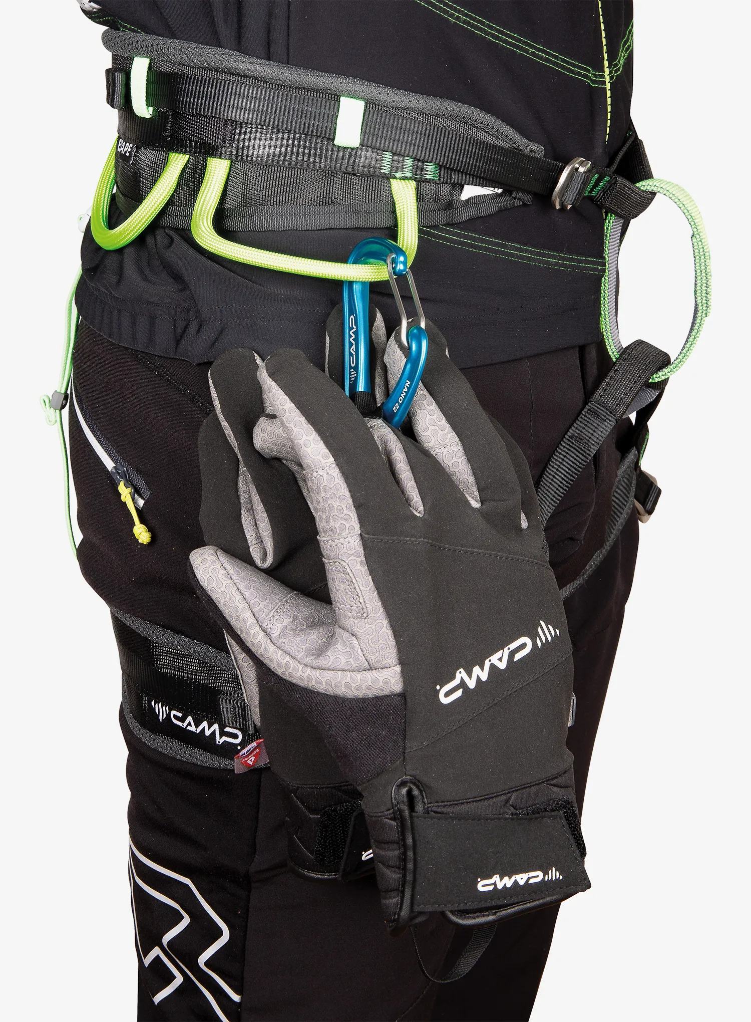 Rokavice Camp Geko Ice Pro - black