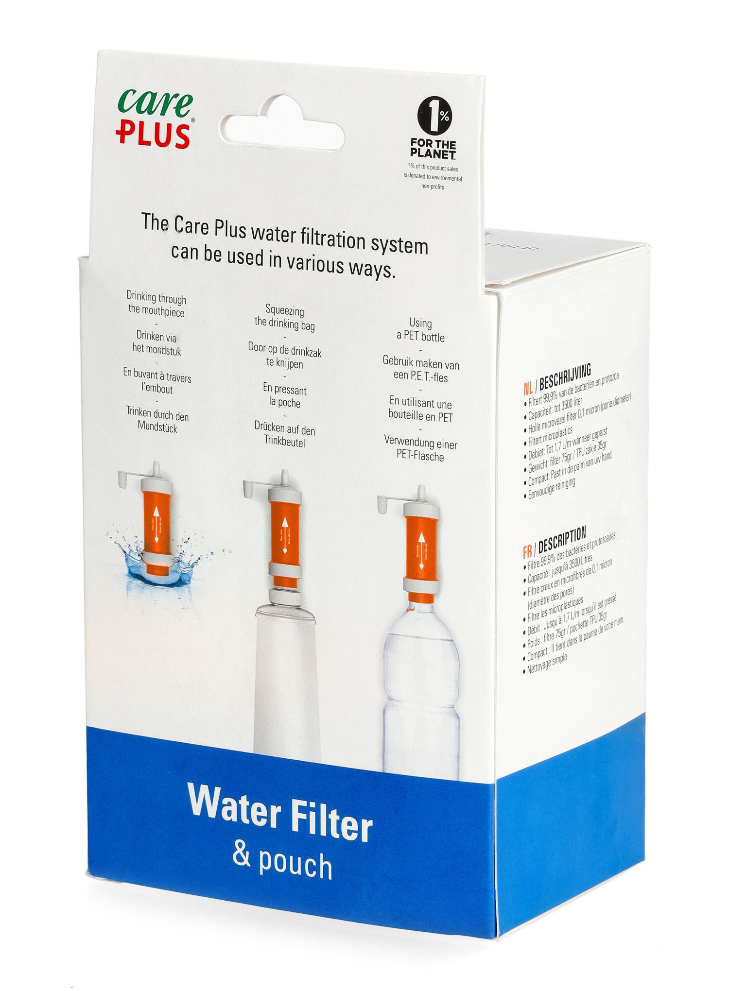 Filter za vodo Care Plus Water Filter - sunrise orange