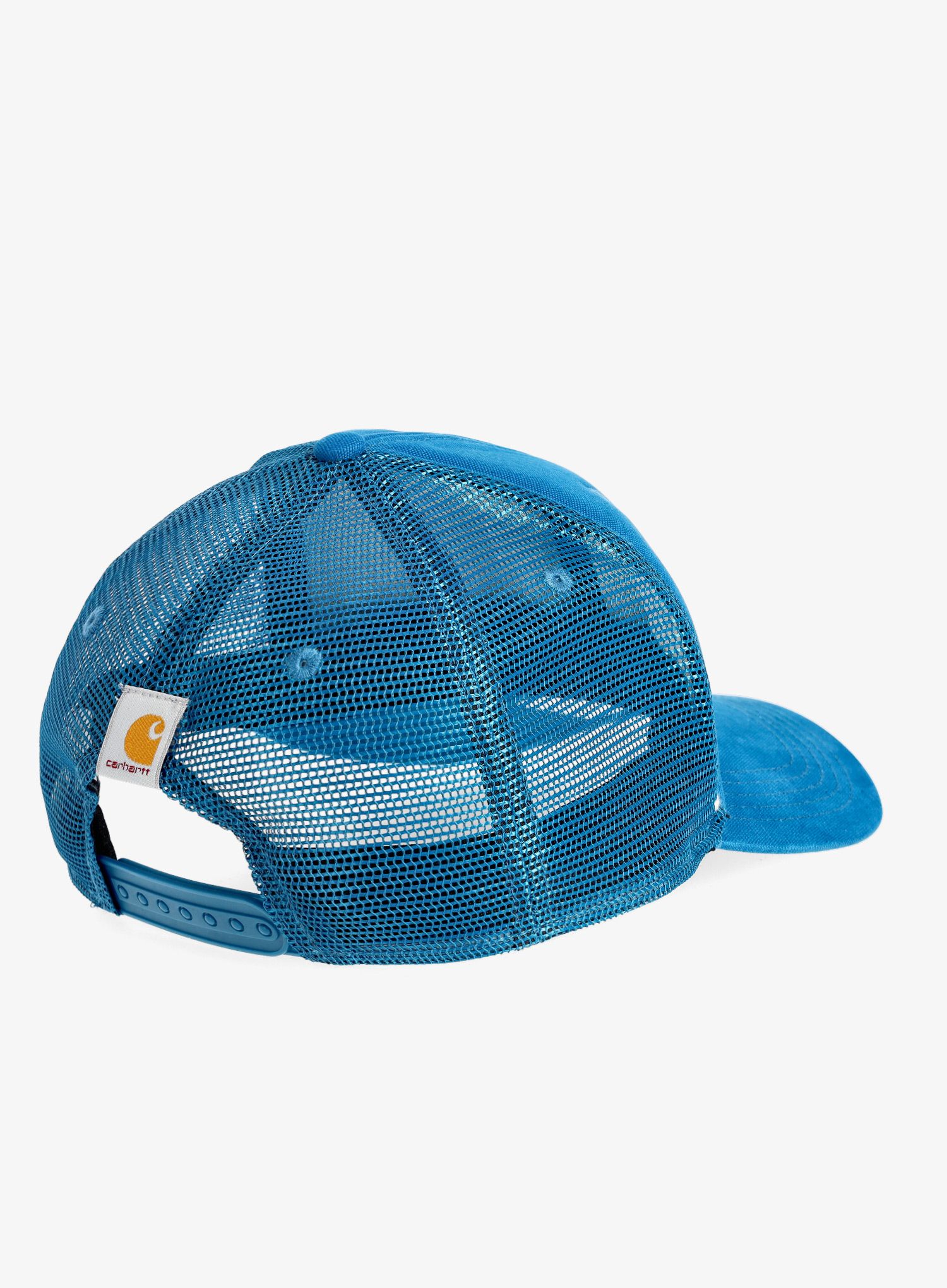 Kapa s šiltom Carhartt Canvas Mesh-Back C Patch Cap - deep lagoon