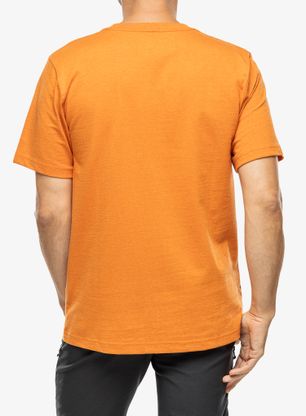Moška majica Carhartt Core Logo T-Shirt S/S - marmalade heather