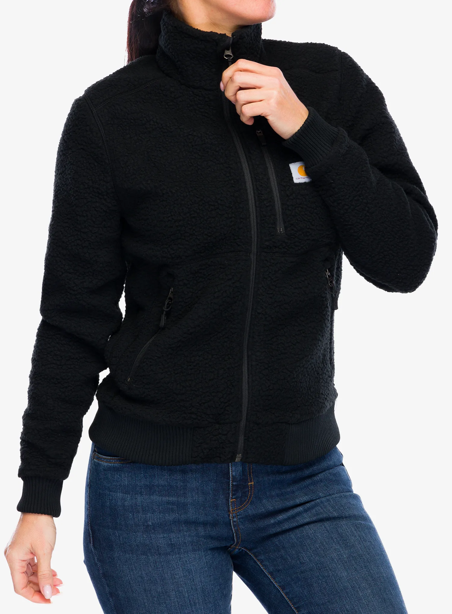 Ženski flis Carhartt Fleece Jacket - black